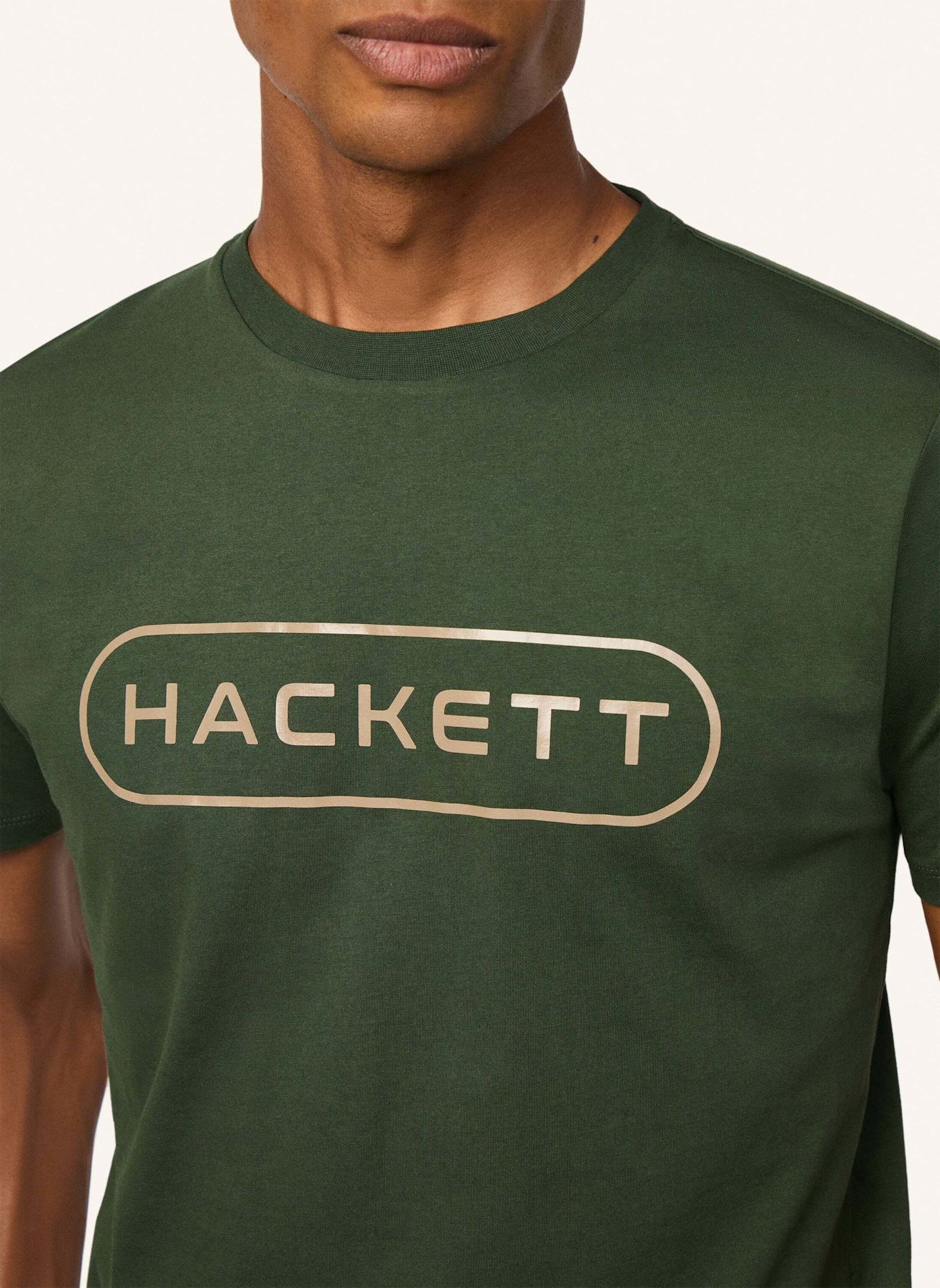 HACKETT LONDON T-Shirt HS ESSENTIAL BOX: KHAKI