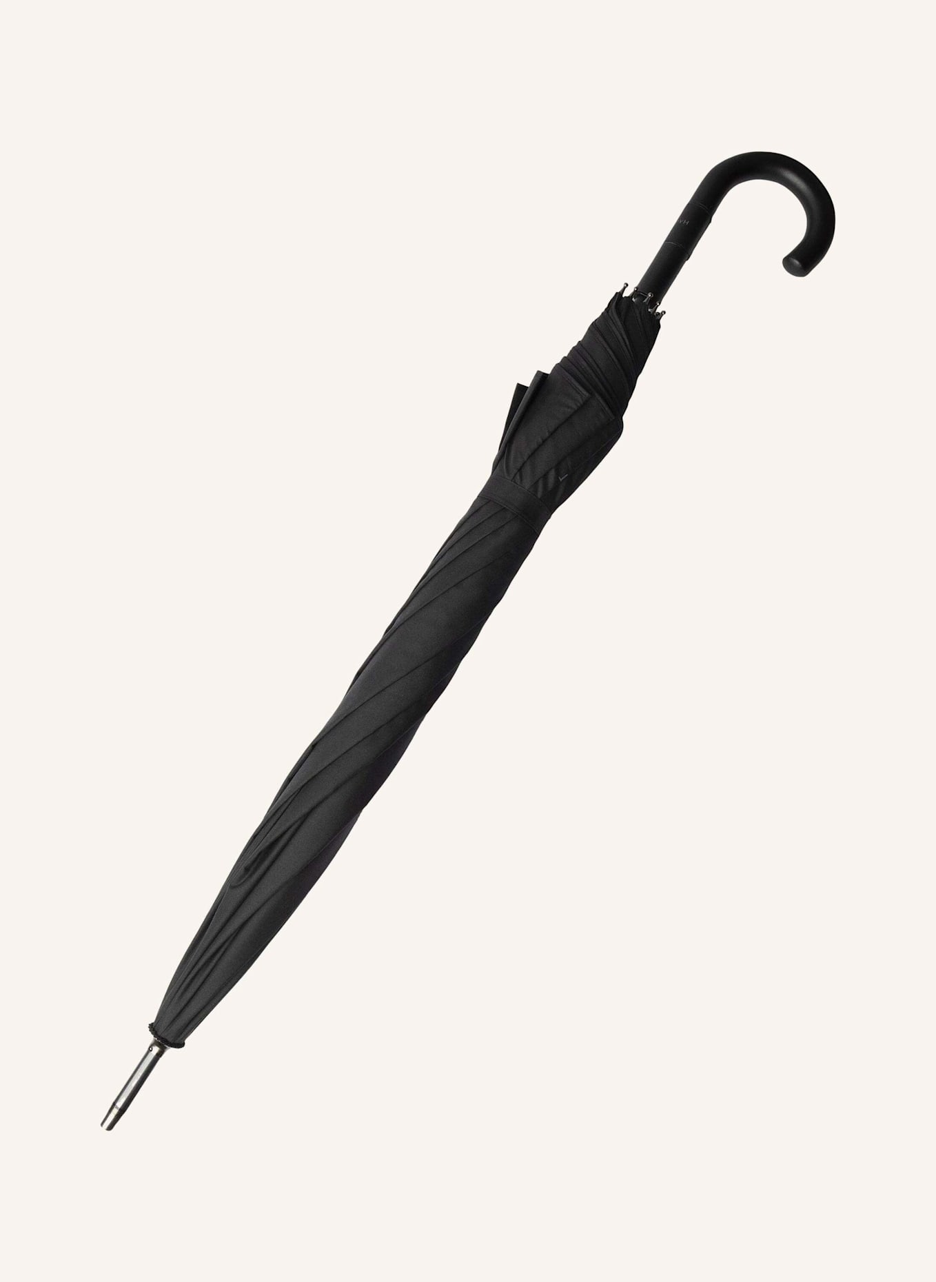 HACKETT LONDON Stockschirm PLAIN WALKING UMB: SCHWARZ