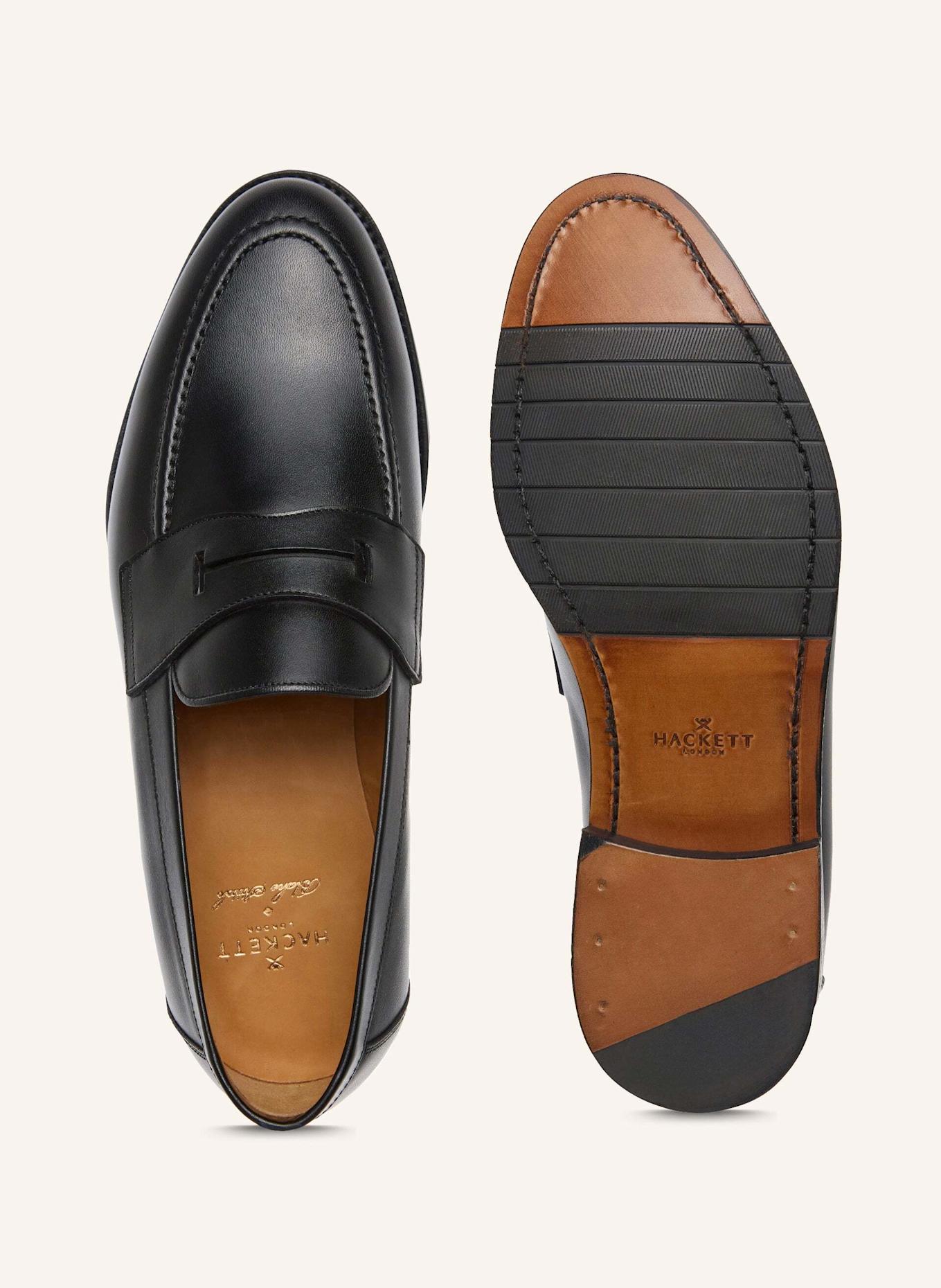 HACKETT LONDON Loafer WALTER PLAIN: SCHWARZ