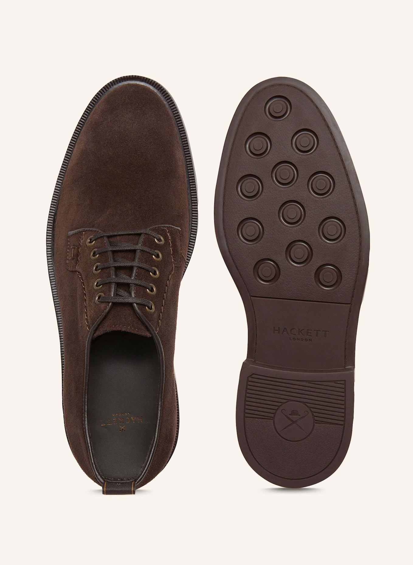 HACKETT LONDON Oxford EGMONT CLASS: DUNKELBRAUN