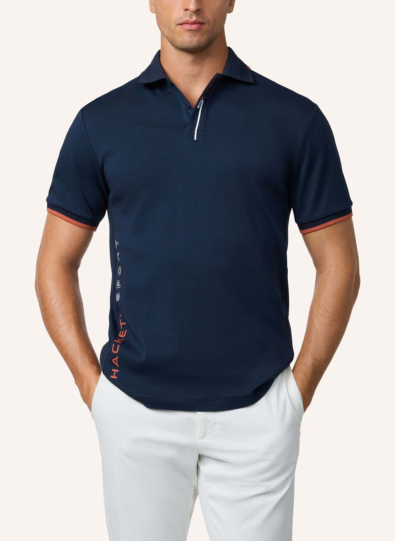 HACKETT LONDON Poloshirt HS ULTIMATE POLO: DUNKELBLAU