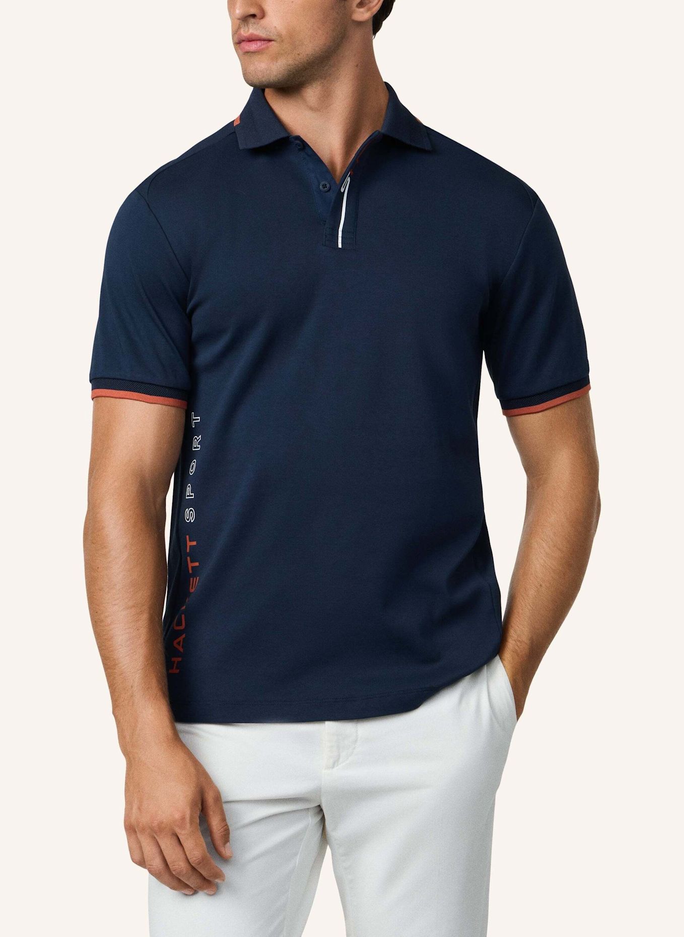 HACKETT LONDON Poloshirt HS ULTIMATE POLO: DUNKELBLAU