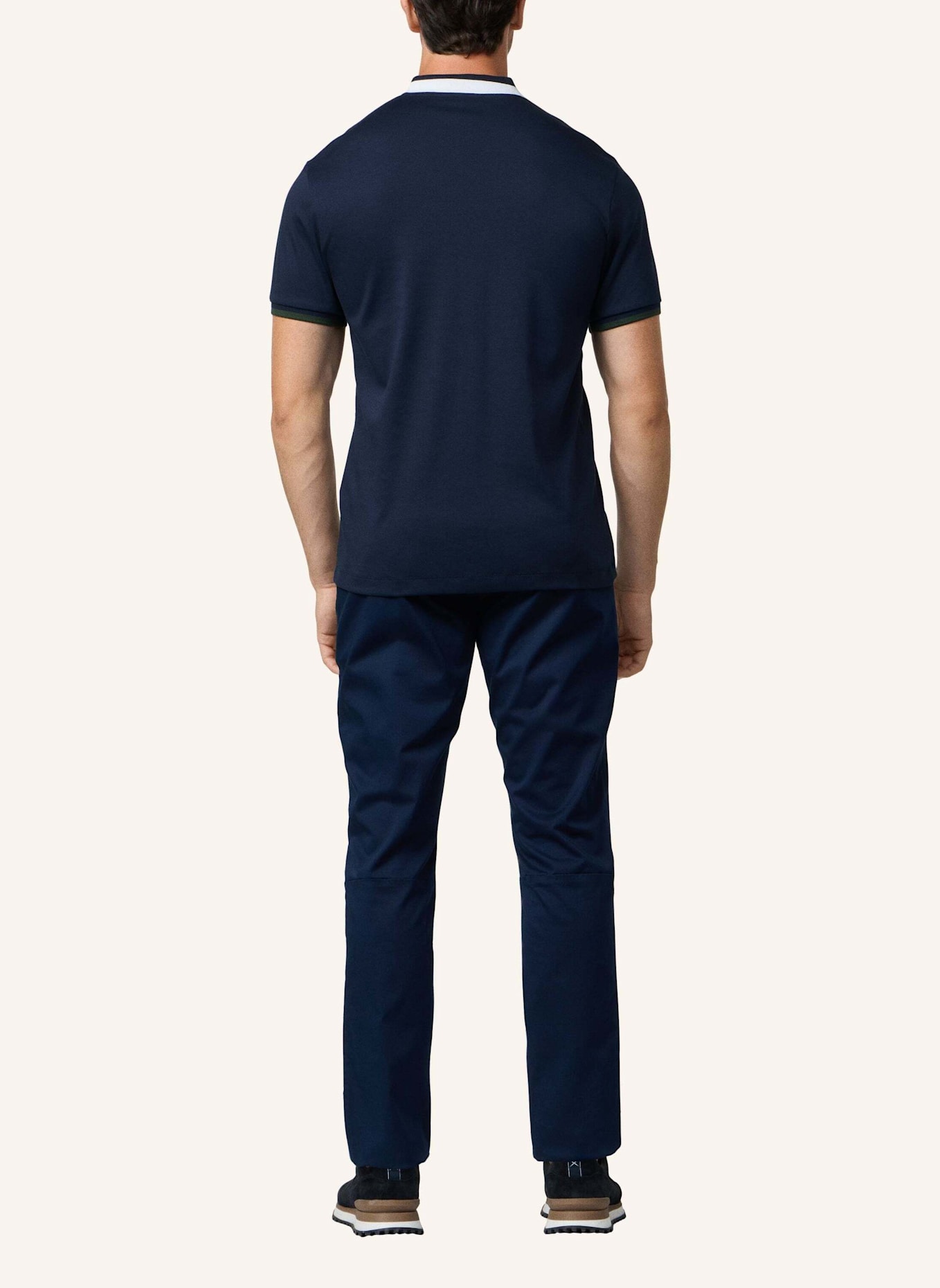 HACKETT LONDON Poloshirt HS CLUB COLLAR POLO: DUNKELBLAU