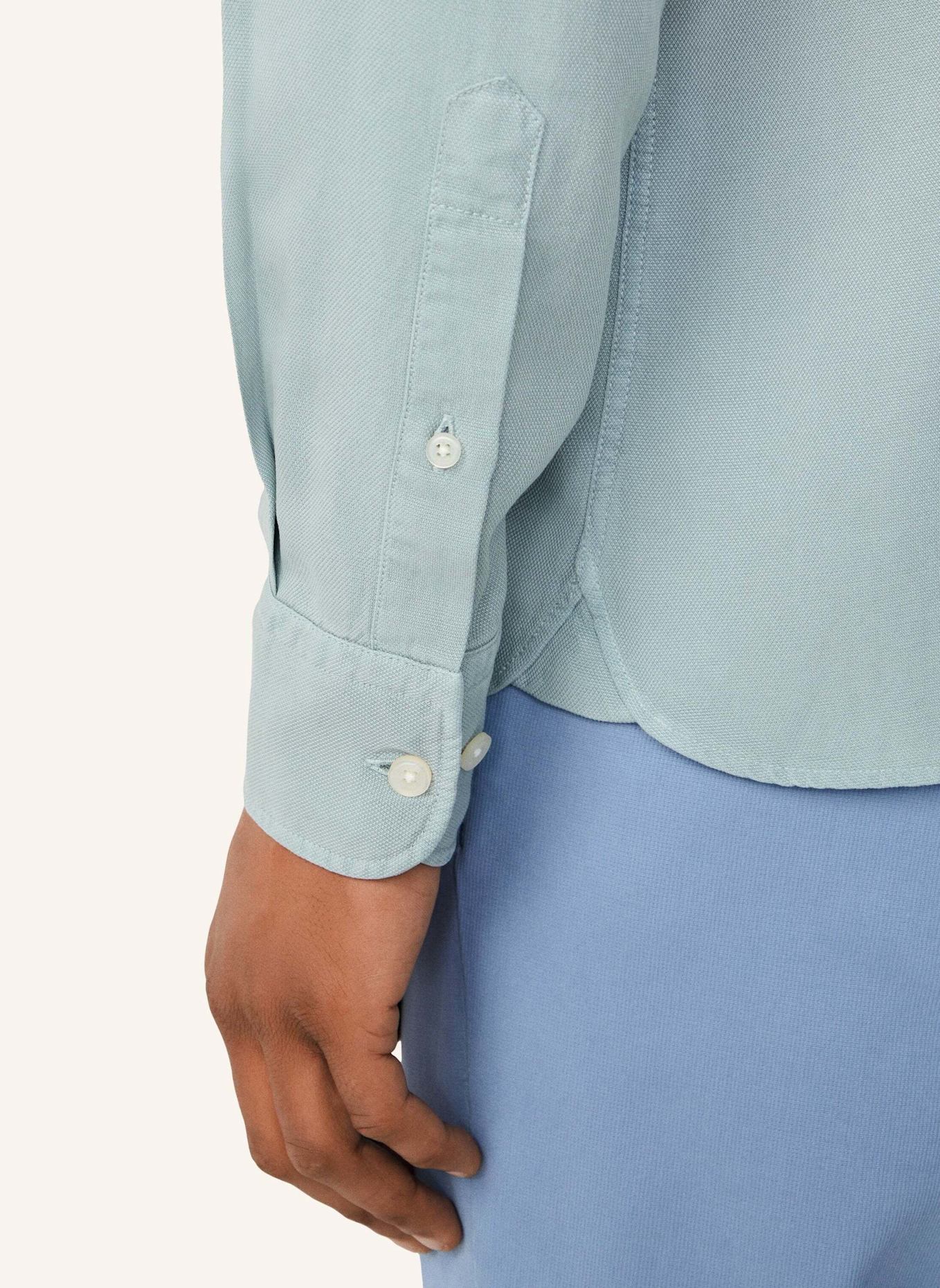 HACKETT LONDON Freizeithemd GMD TEXTURE: BLAU