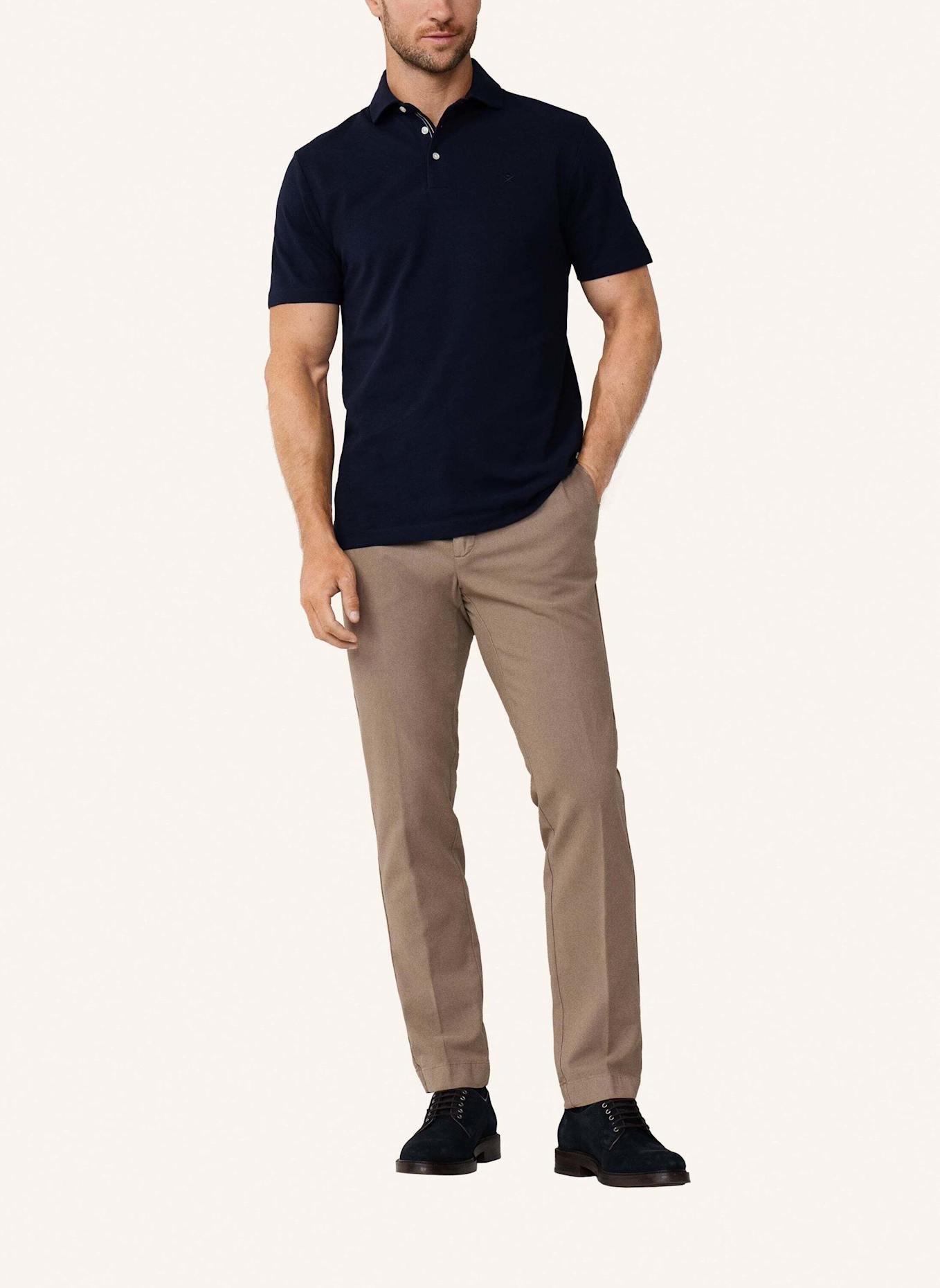 HACKETT LONDON Poloshirt SELVEDGE KNIT PLKT: DUNKELBLAU