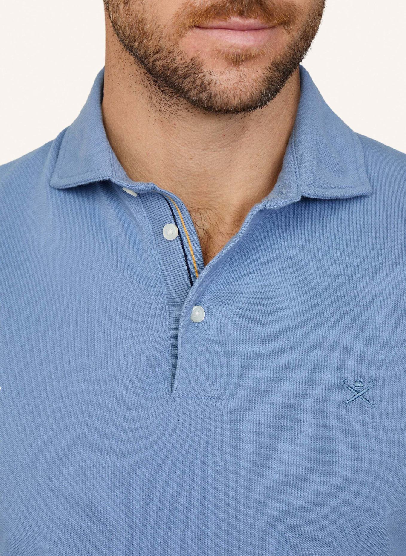 HACKETT LONDON Poloshirt SELVEDGE KNIT PLKT: BLAU