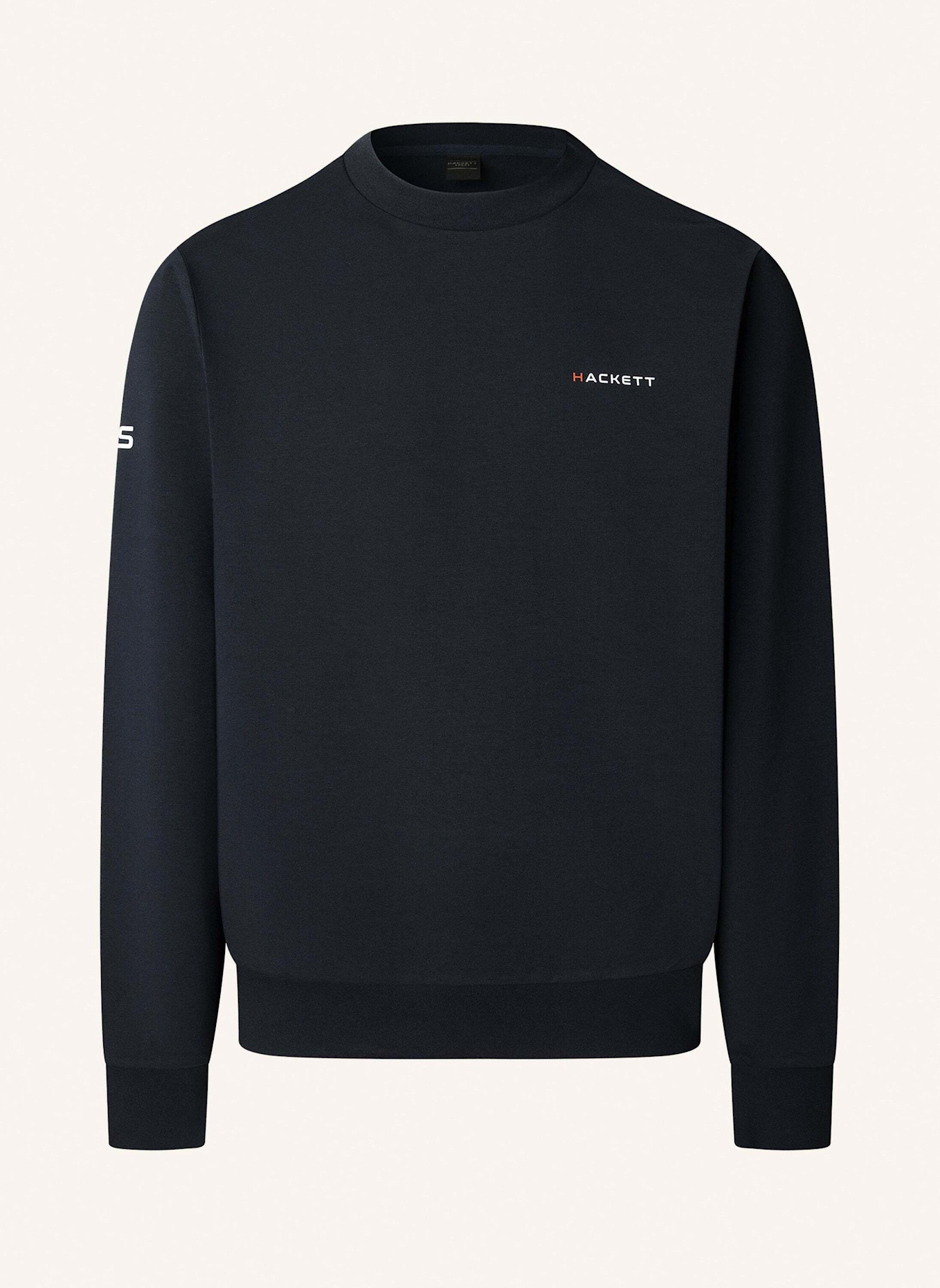 HACKETT LONDON Sweatshirt HS ESSENTIAL CREW: DUNKELBLAU