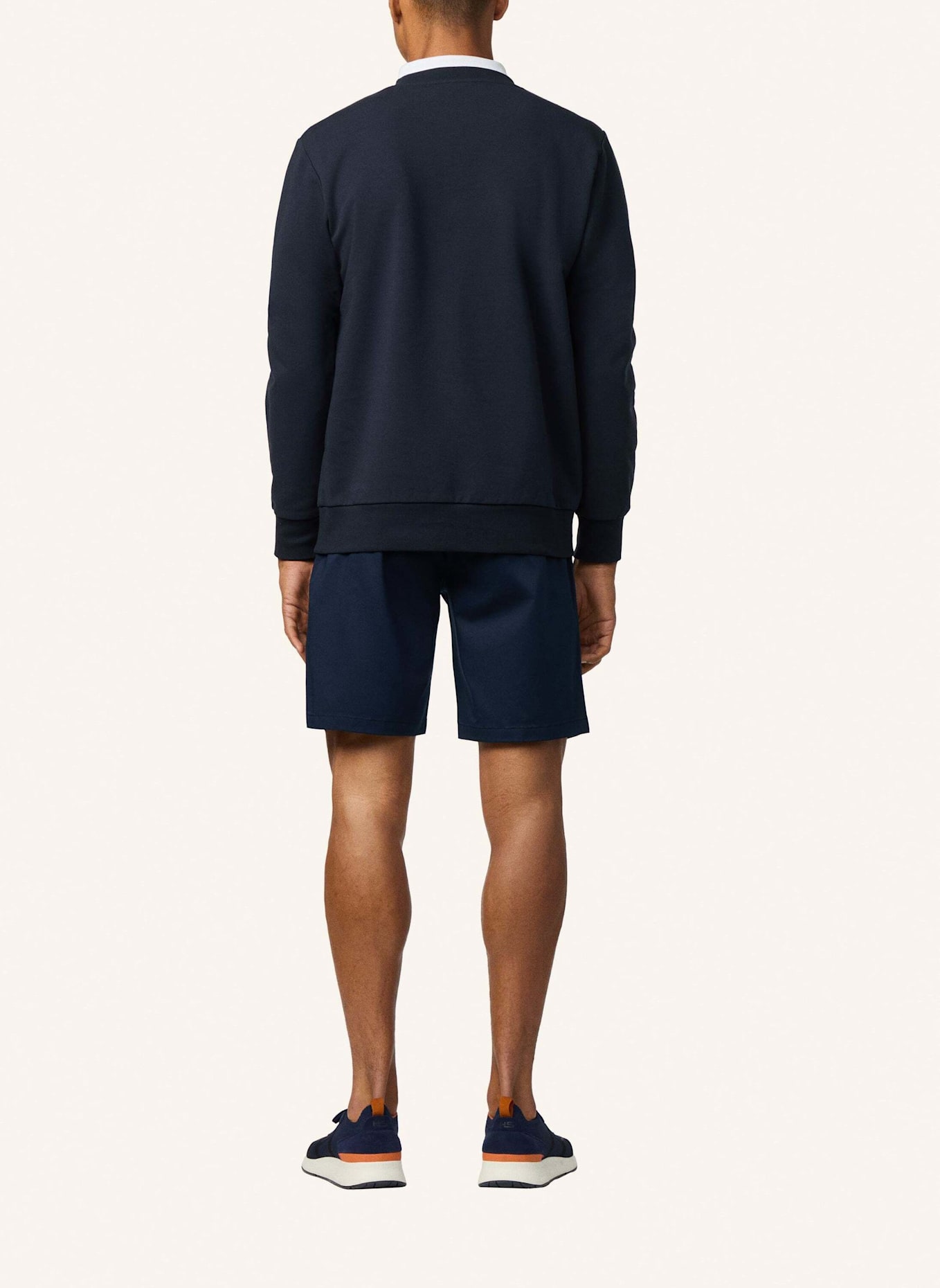 HACKETT LONDON Sweatshirt HS ESSENTIAL CREW: DUNKELBLAU