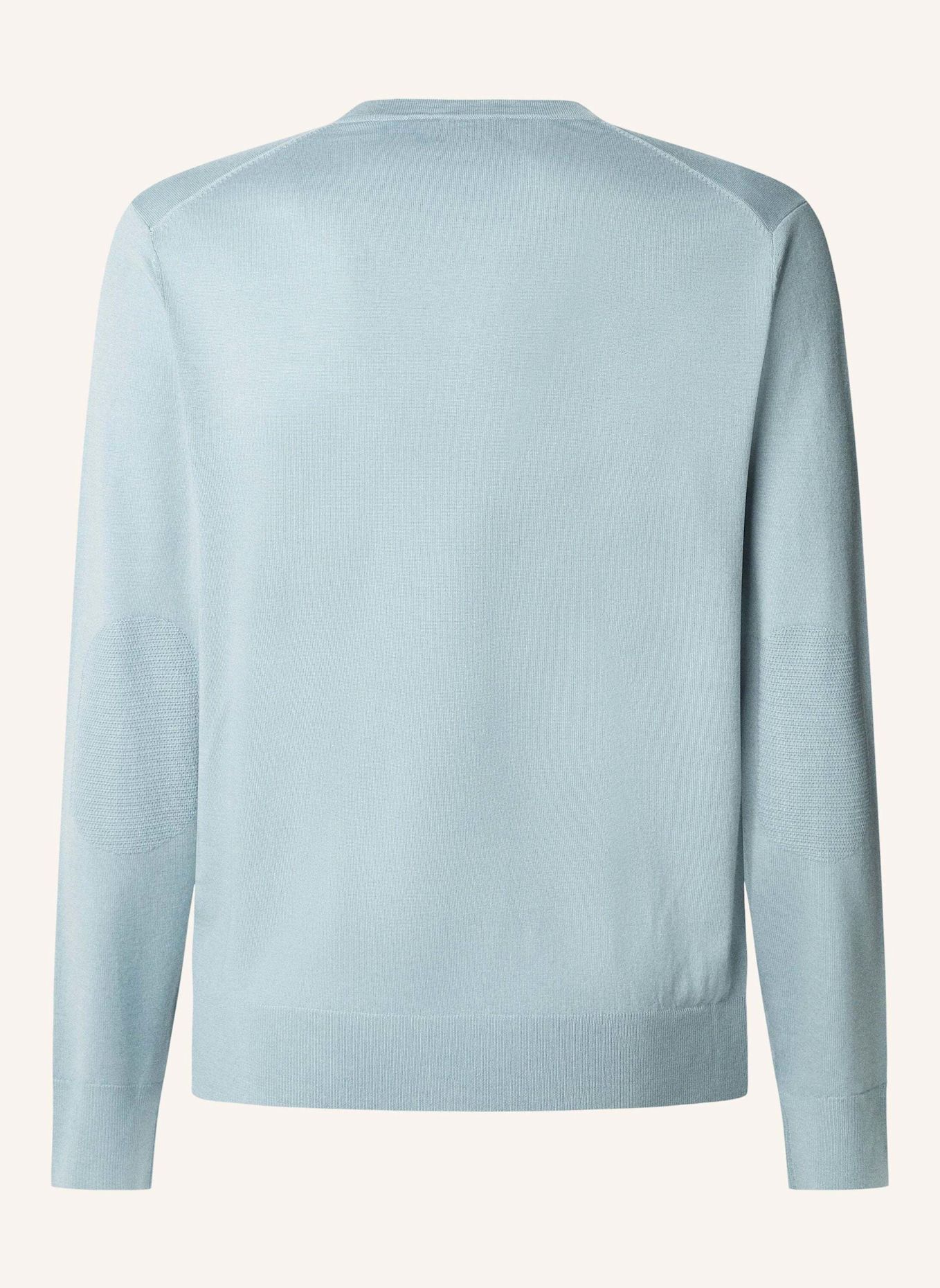 HACKETT LONDON Pullover GMD MERINO SILK VNECK: BLAU