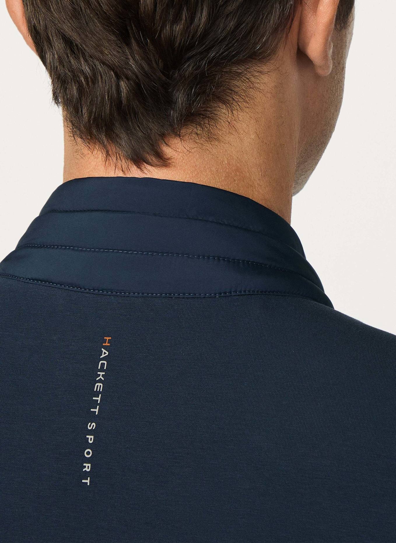 HACKETT LONDON Fieldjacket HS SONIC HYBRID FZ: DUNKELBLAU