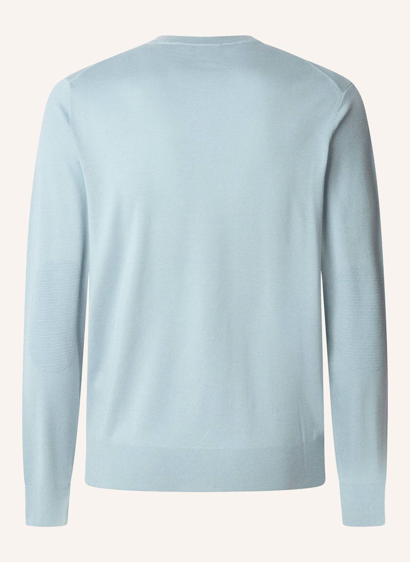 HACKETT LONDON Pullover GMD MERINO SILK CREW: BLAU