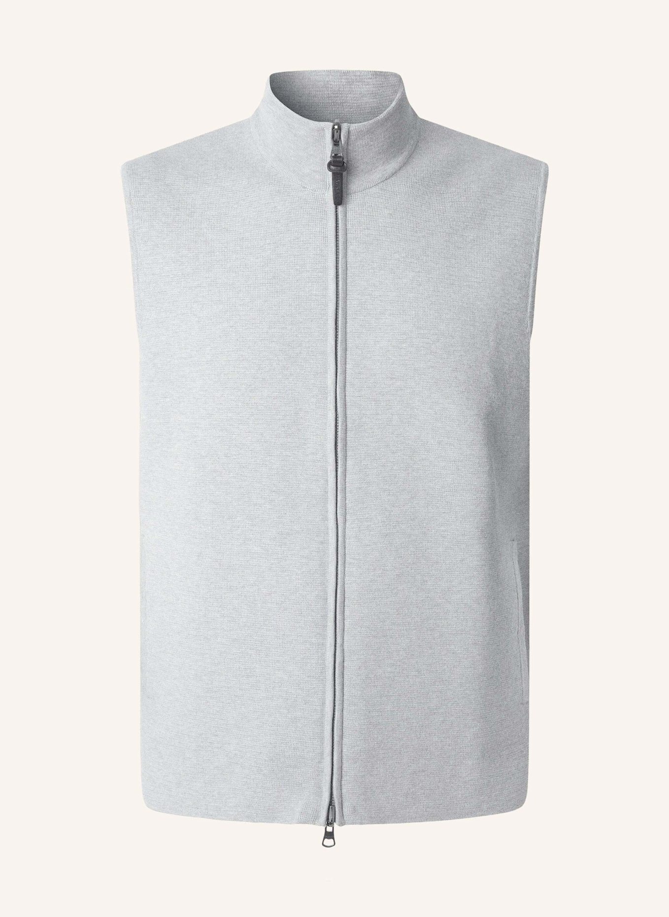 HACKETT LONDON Gilet MILANO GILET: HELLGRAU