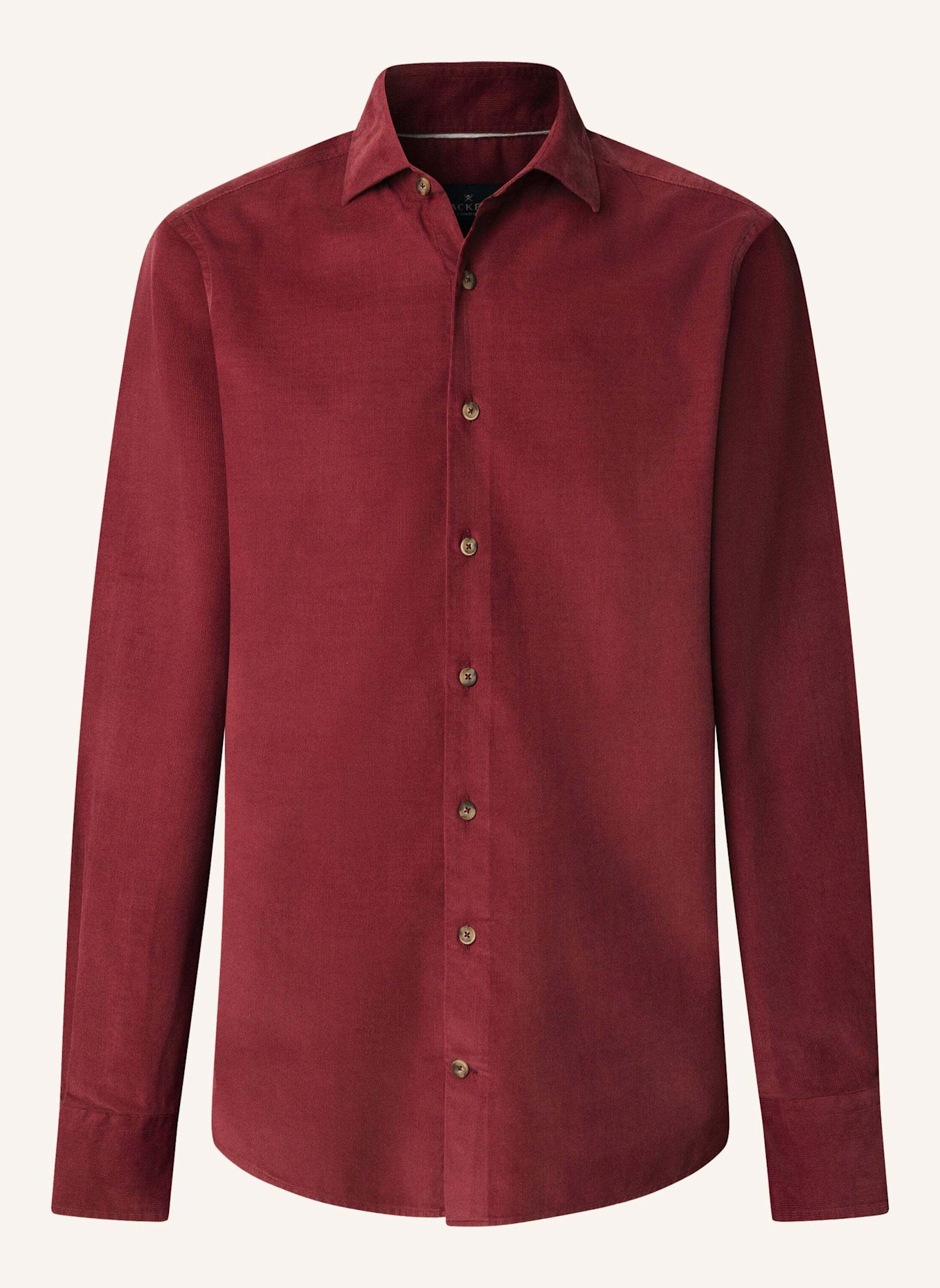 HACKETT LONDON Freizeithemd SMART BABYCORD: ROT