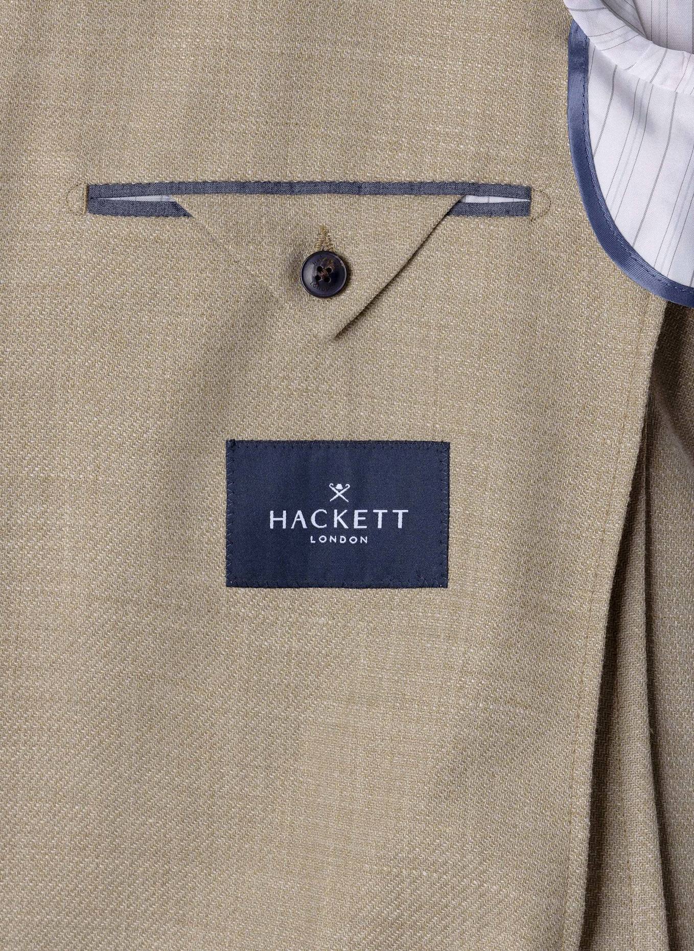 HACKETT LONDON Sakko STRETCH WL LIN TWILL: BEIGE