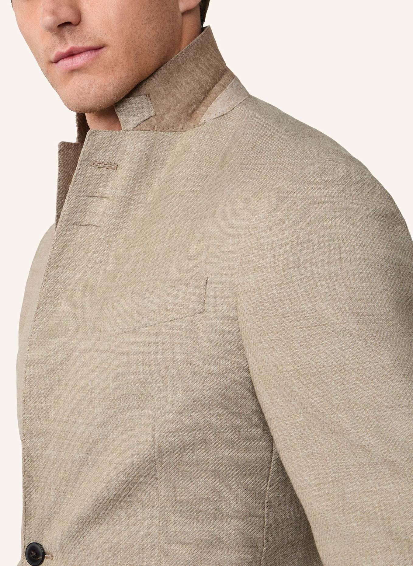 HACKETT LONDON Sakko STRETCH WL LIN TWILL: BEIGE