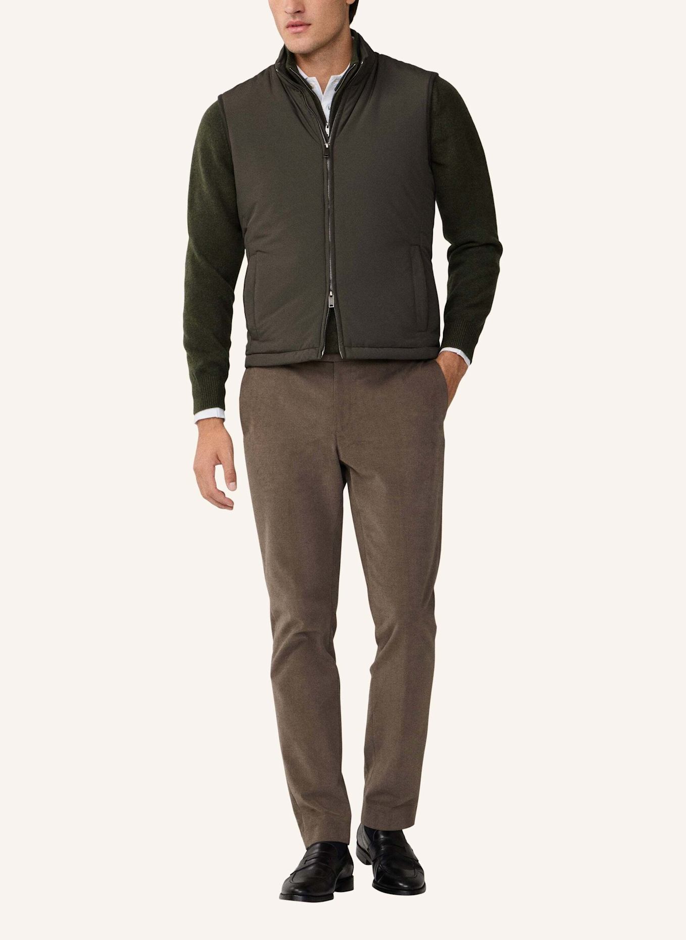 HACKETT LONDON Gilet WINDSOR GILET: DUNKELGRÜN