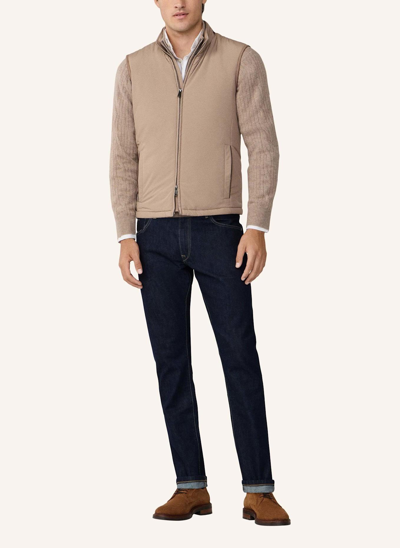 HACKETT LONDON Gilet WINDSOR GILET: BEIGE