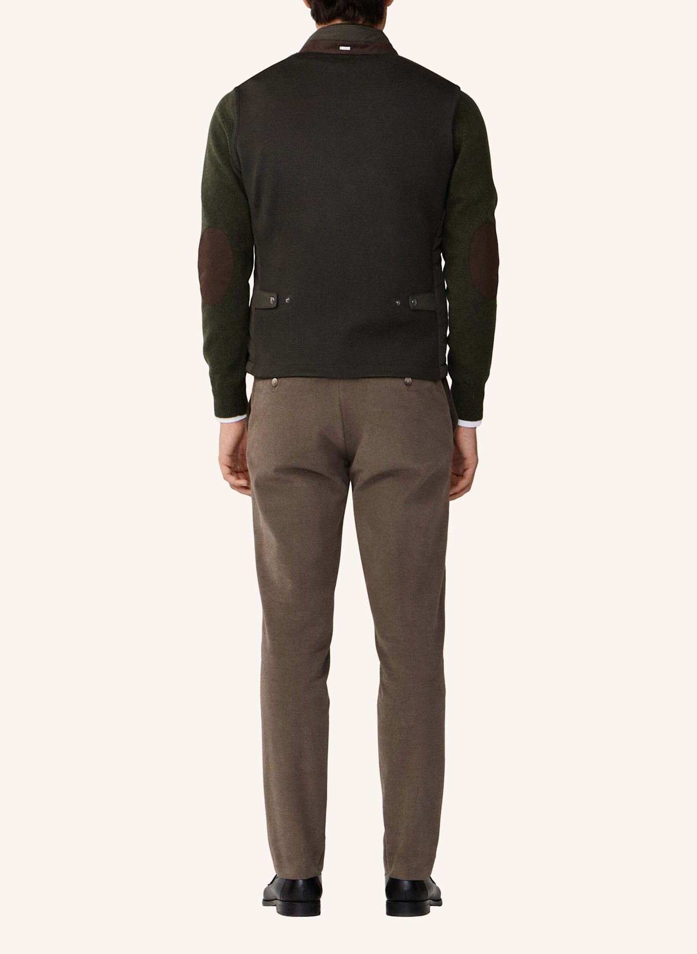 HACKETT LONDON Gilet WINDSOR GILET: DUNKELGRÜN