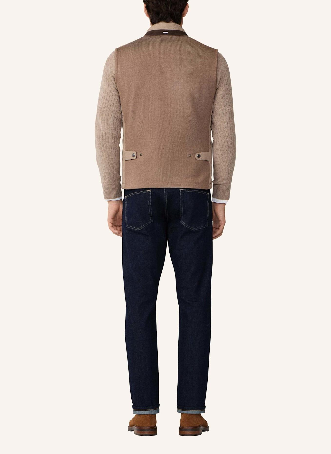 HACKETT LONDON Gilet WINDSOR GILET: BEIGE