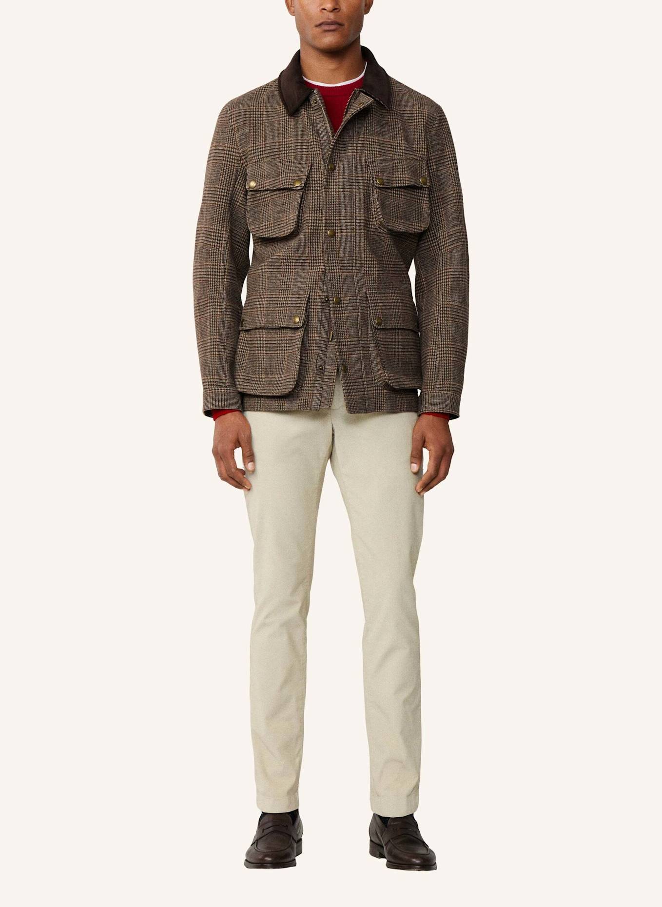 HACKETT LONDON Fieldjacket COUNTRY VELO JKT: CAMEL