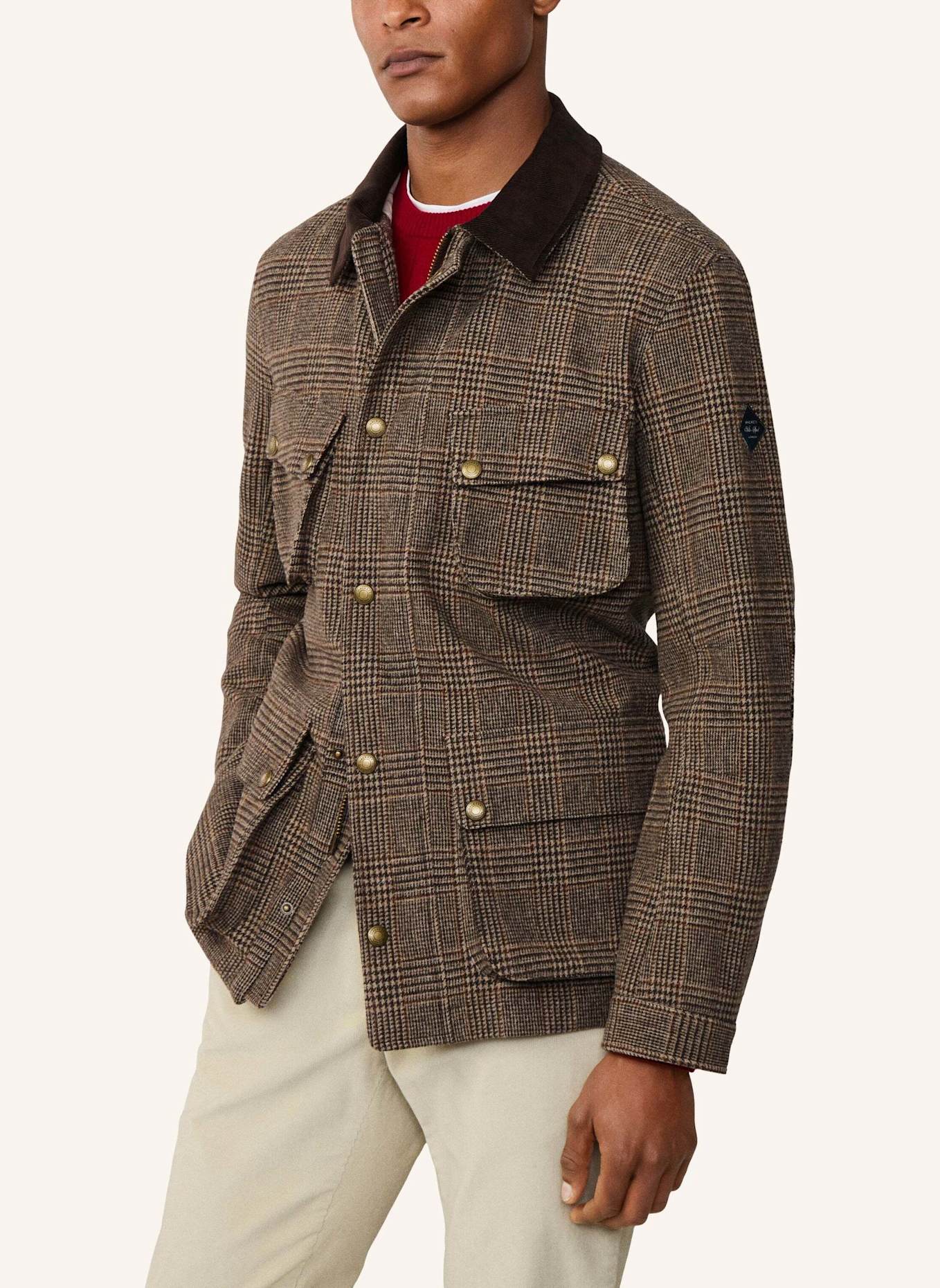 HACKETT LONDON Fieldjacket COUNTRY VELO JKT: CAMEL
