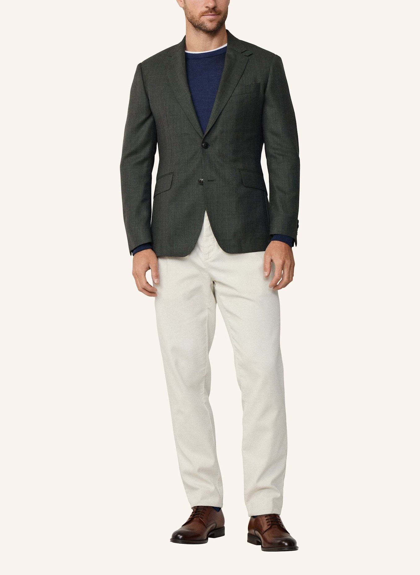 HACKETT LONDON Blazer TEXTURED ZIP OUT: GRÜN