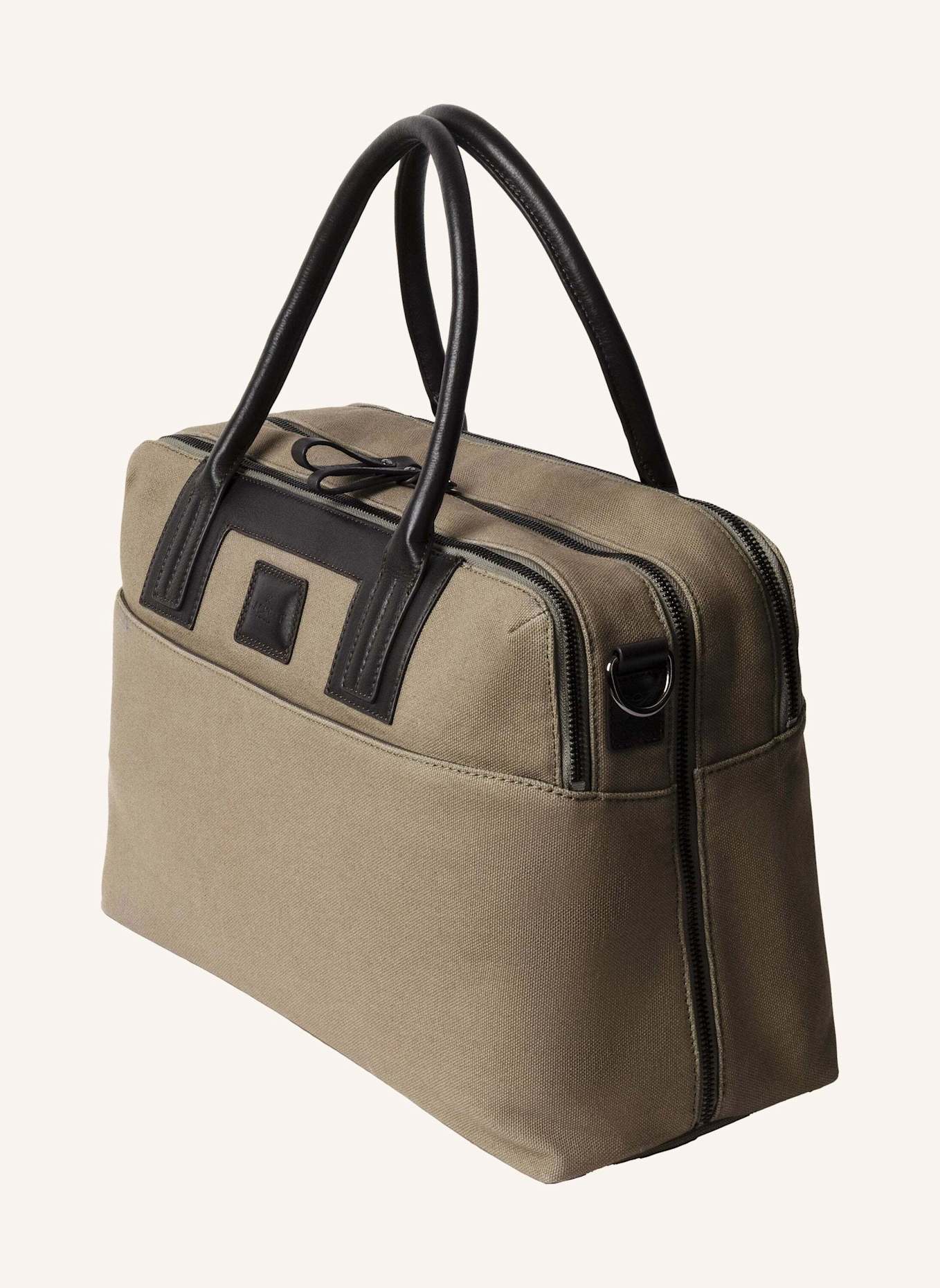 HACKETT LONDON Reisetasche WELLS CANVAS 24H: GRÜN