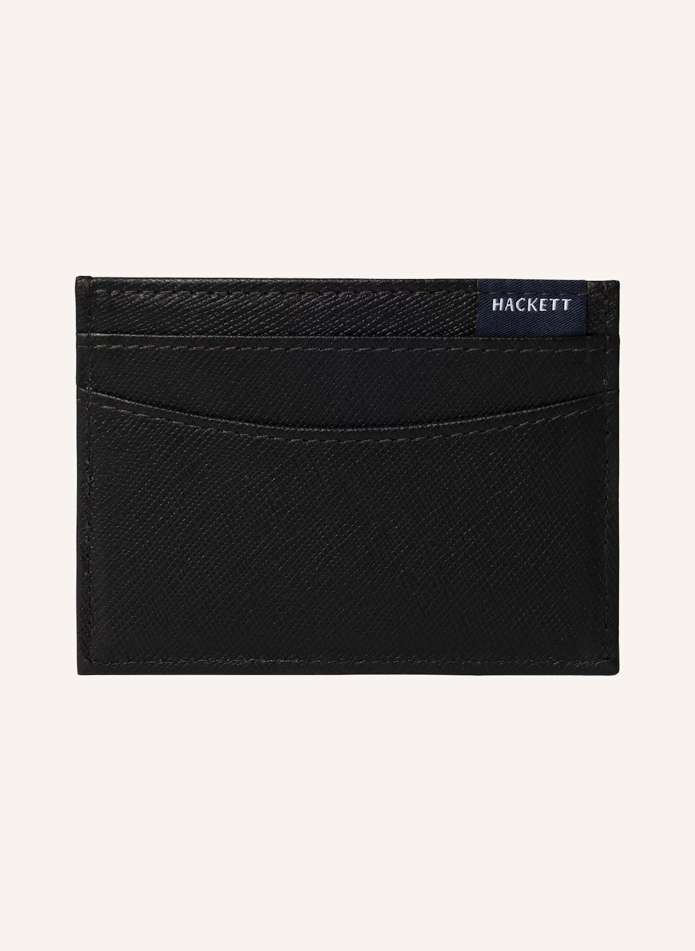 HACKETT LONDON Kartenetuis SAFF CARDHOLDER: BRAUN