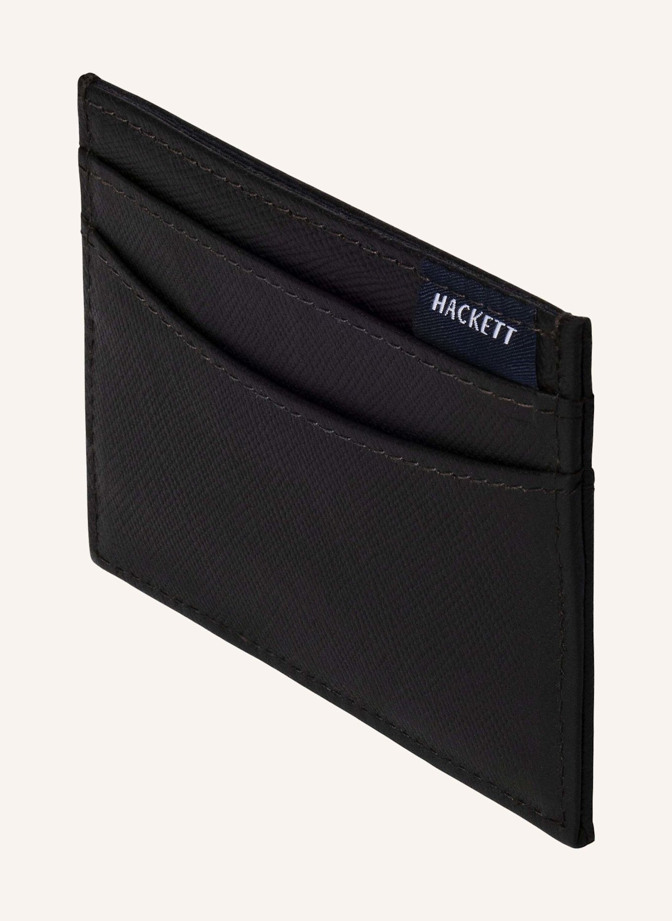 HACKETT LONDON Kartenetuis SAFF CARDHOLDER: BRAUN