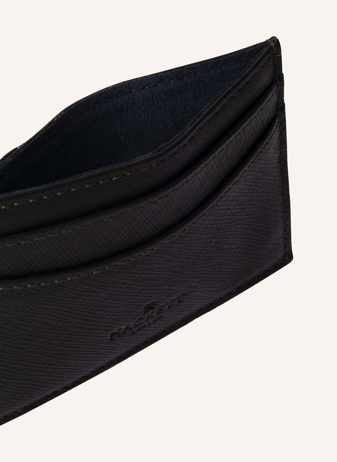 HACKETT LONDON Kartenetuis SAFF CARDHOLDER: BRAUN