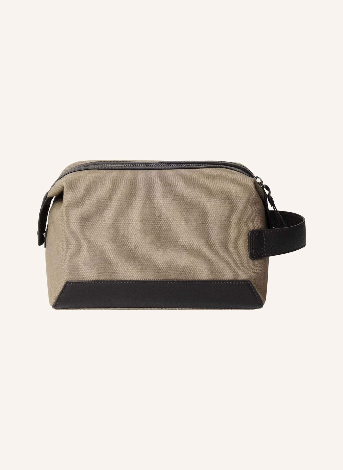 HACKETT LONDON Kosmetiktasche WELLS CANVAS WASHBAG: GRÜN