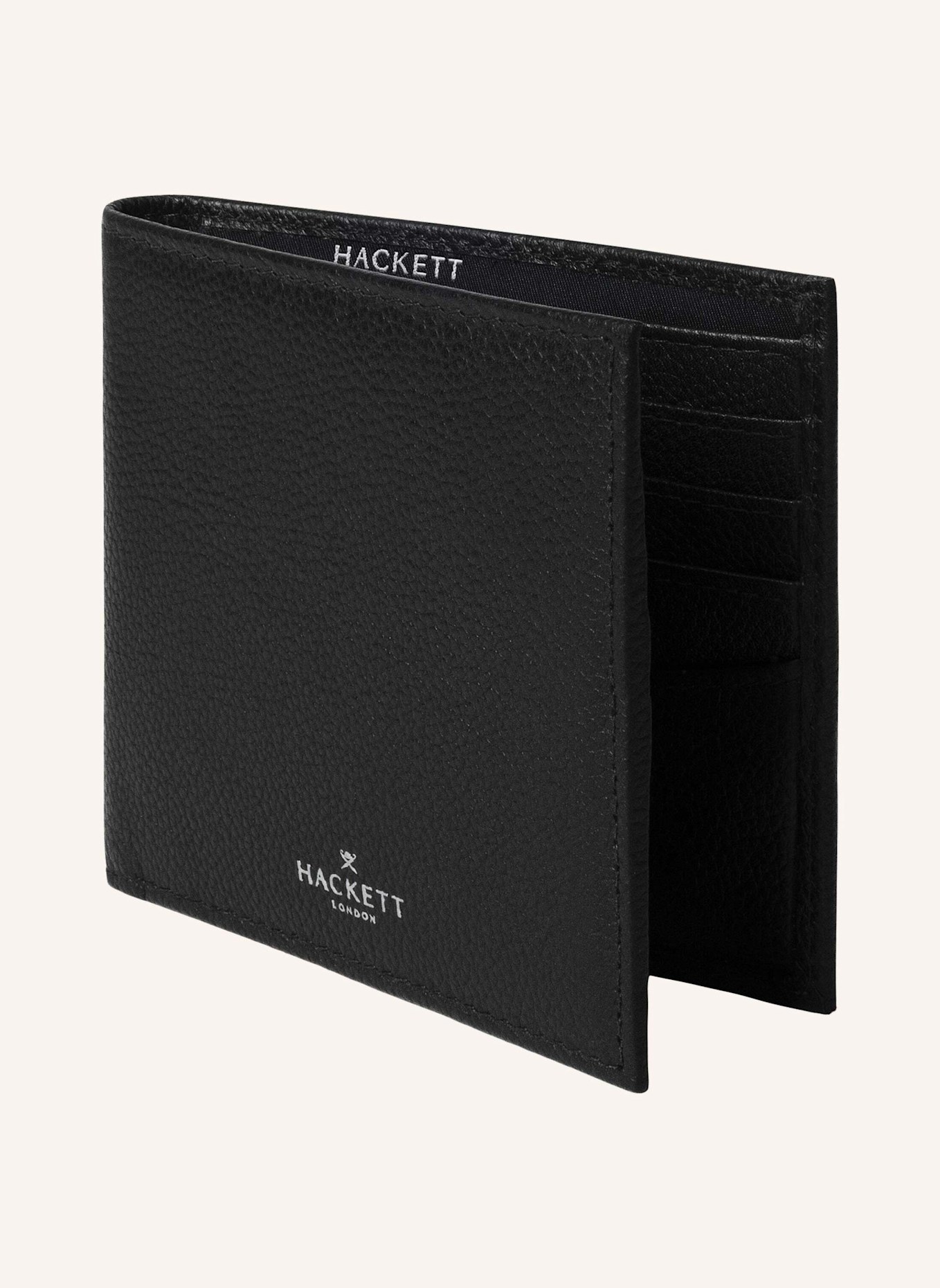 HACKETT LONDON Sack/Beutel LUXE BILLFOLD: SCHWARZ