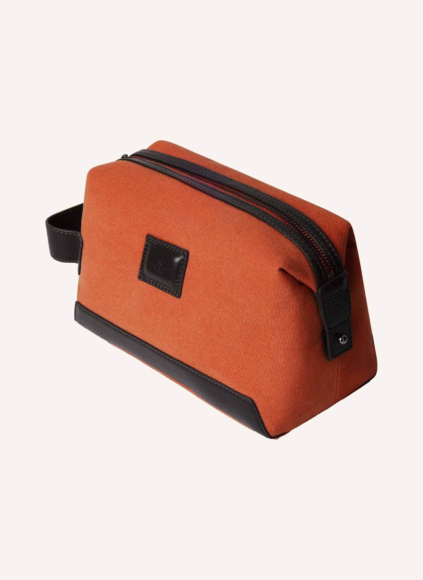 HACKETT LONDON Kosmetiktasche WELLS CANVAS WASHBAG: ORANGE