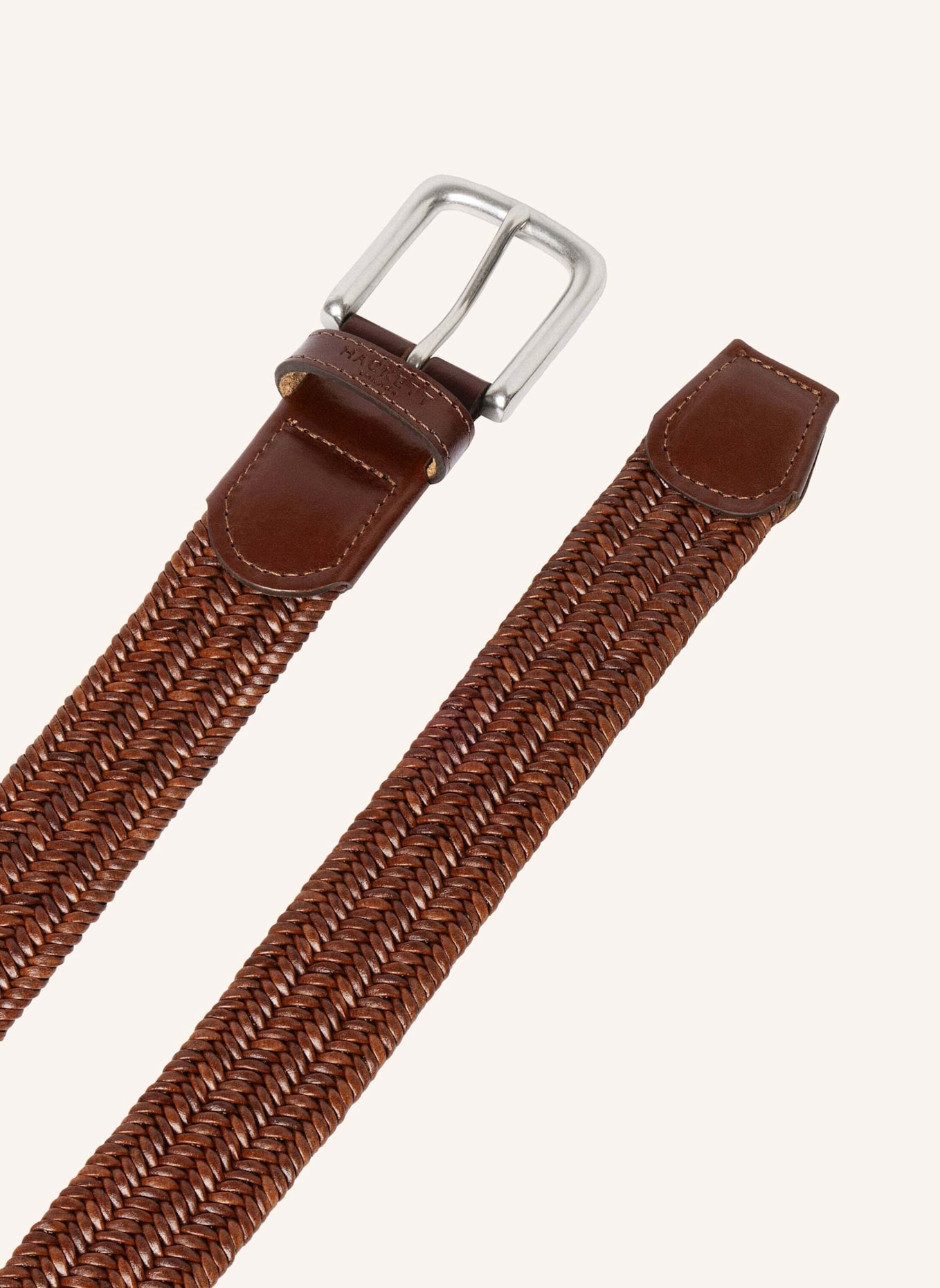 HACKETT LONDON Gürtel TUBULR CRD PLAIT BLT: BRAUN