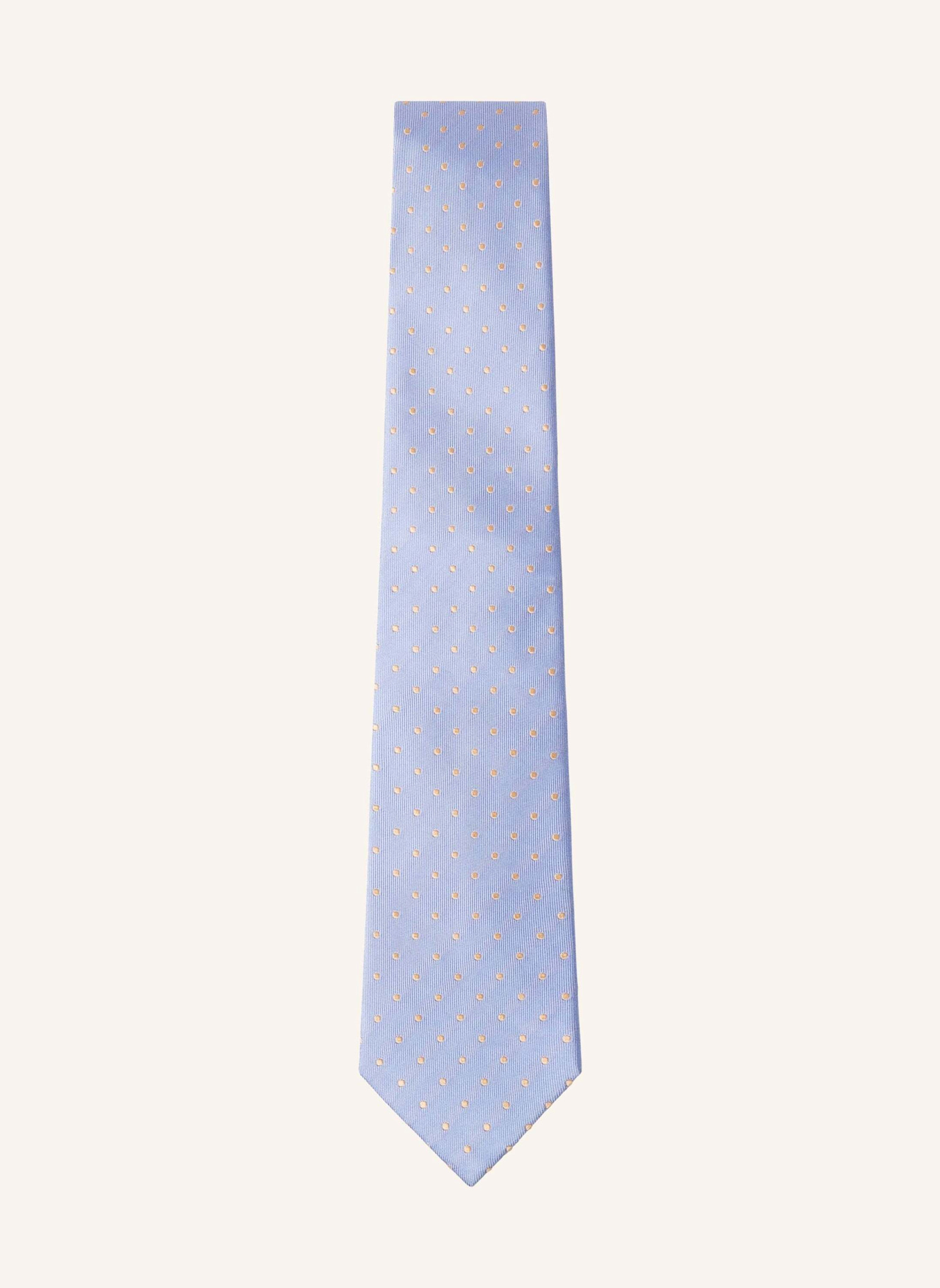 HACKETT LONDON Krawatte TWILL MAYFAIR DOT: BLAU