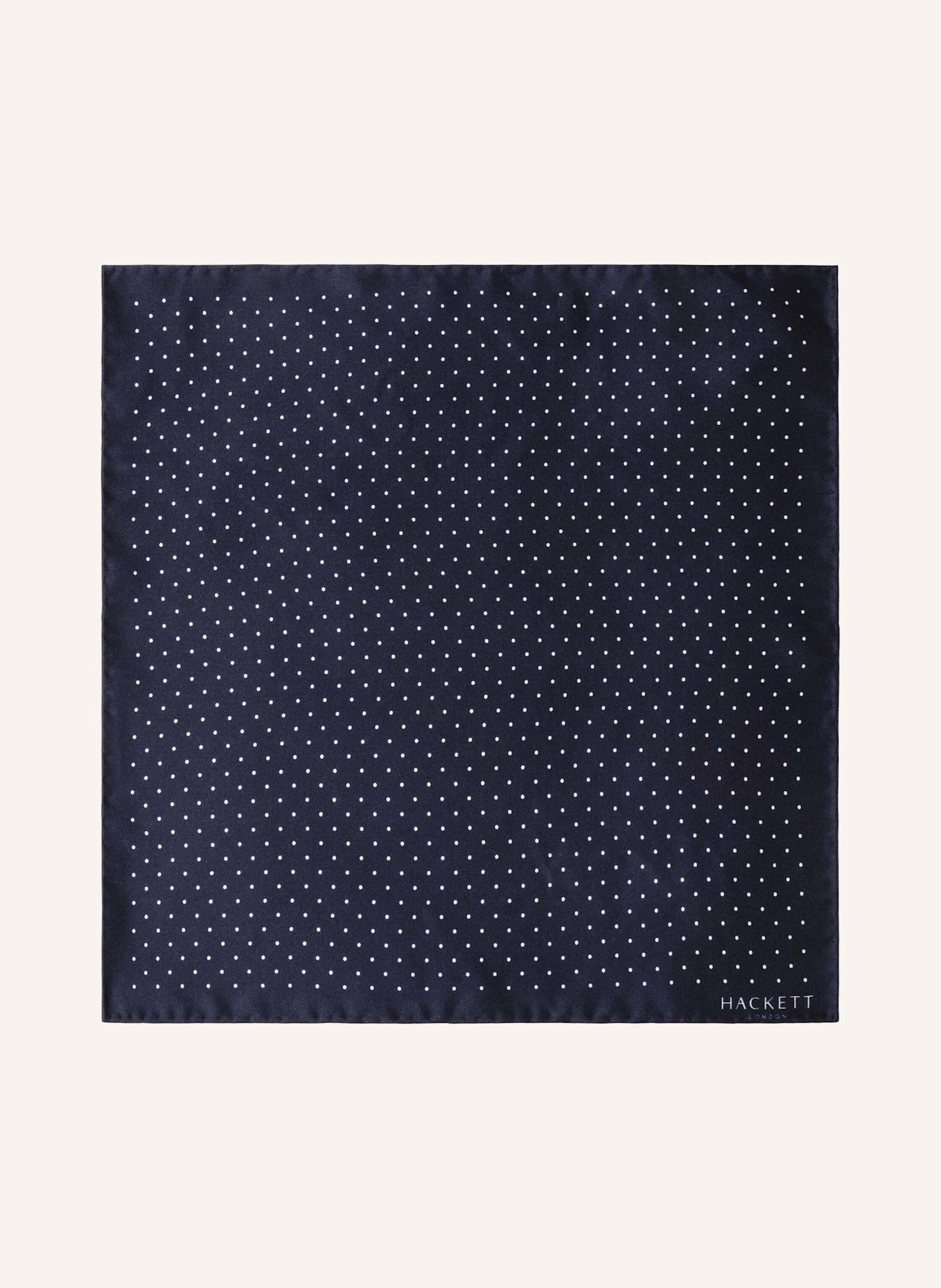 HACKETT LONDON Taschentuch MAYFAIR DOT HANK: DUNKELBLAU