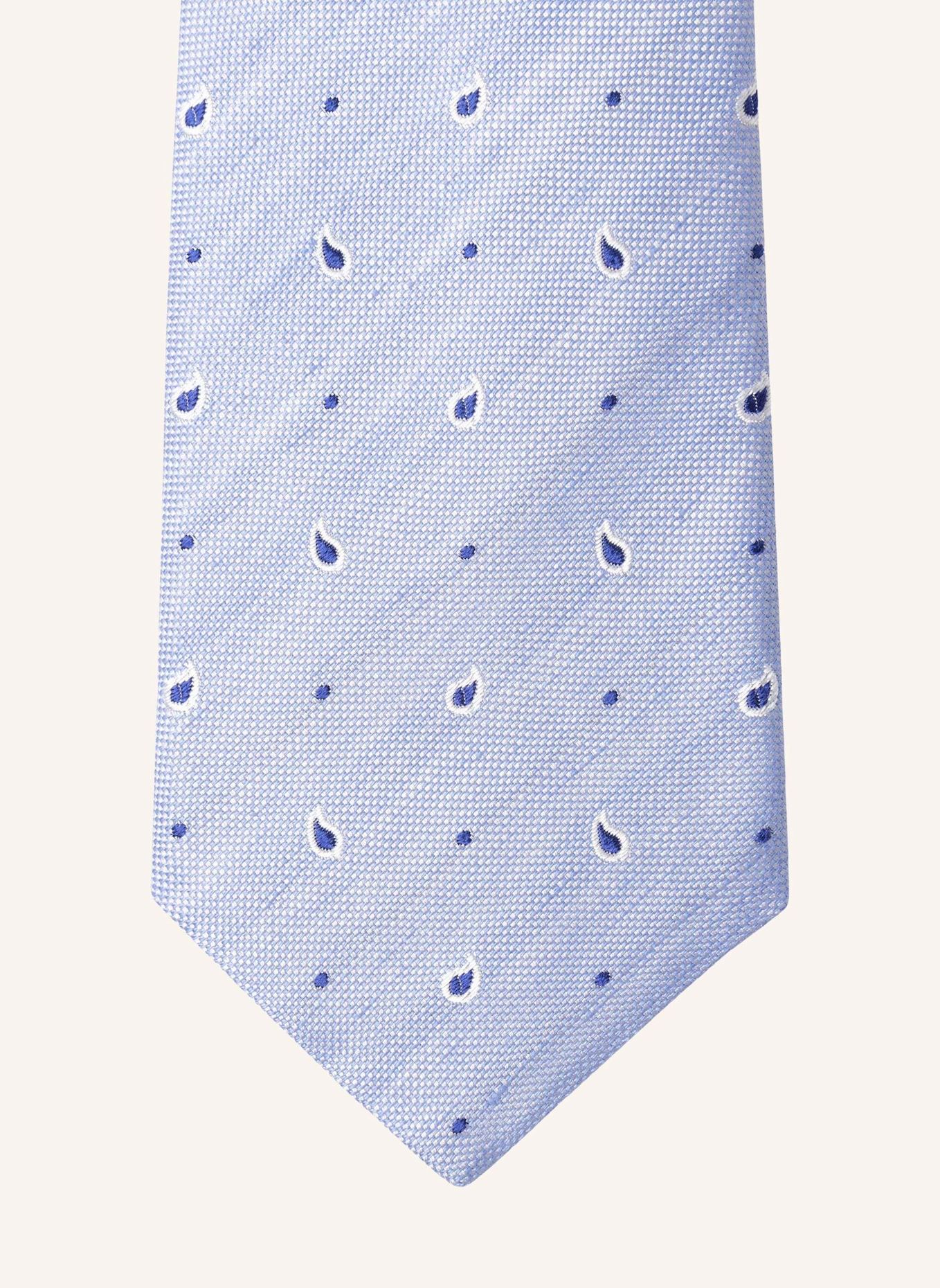 HACKETT LONDON Krawatte CLEAN PAISLEY: BLAU