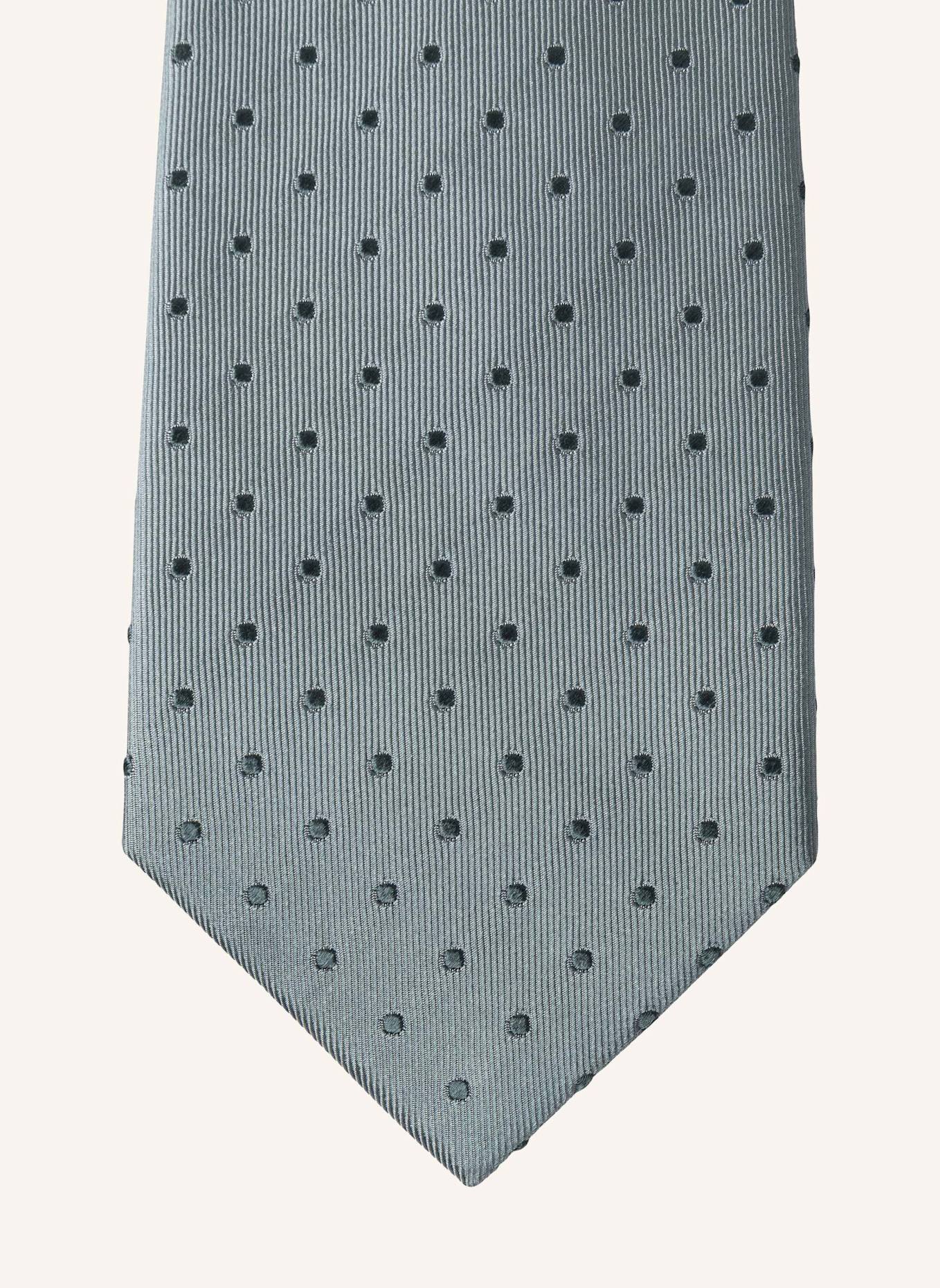 HACKETT LONDON Krawatte TWILL MAYFAIR DOT: HELLGRÜN
