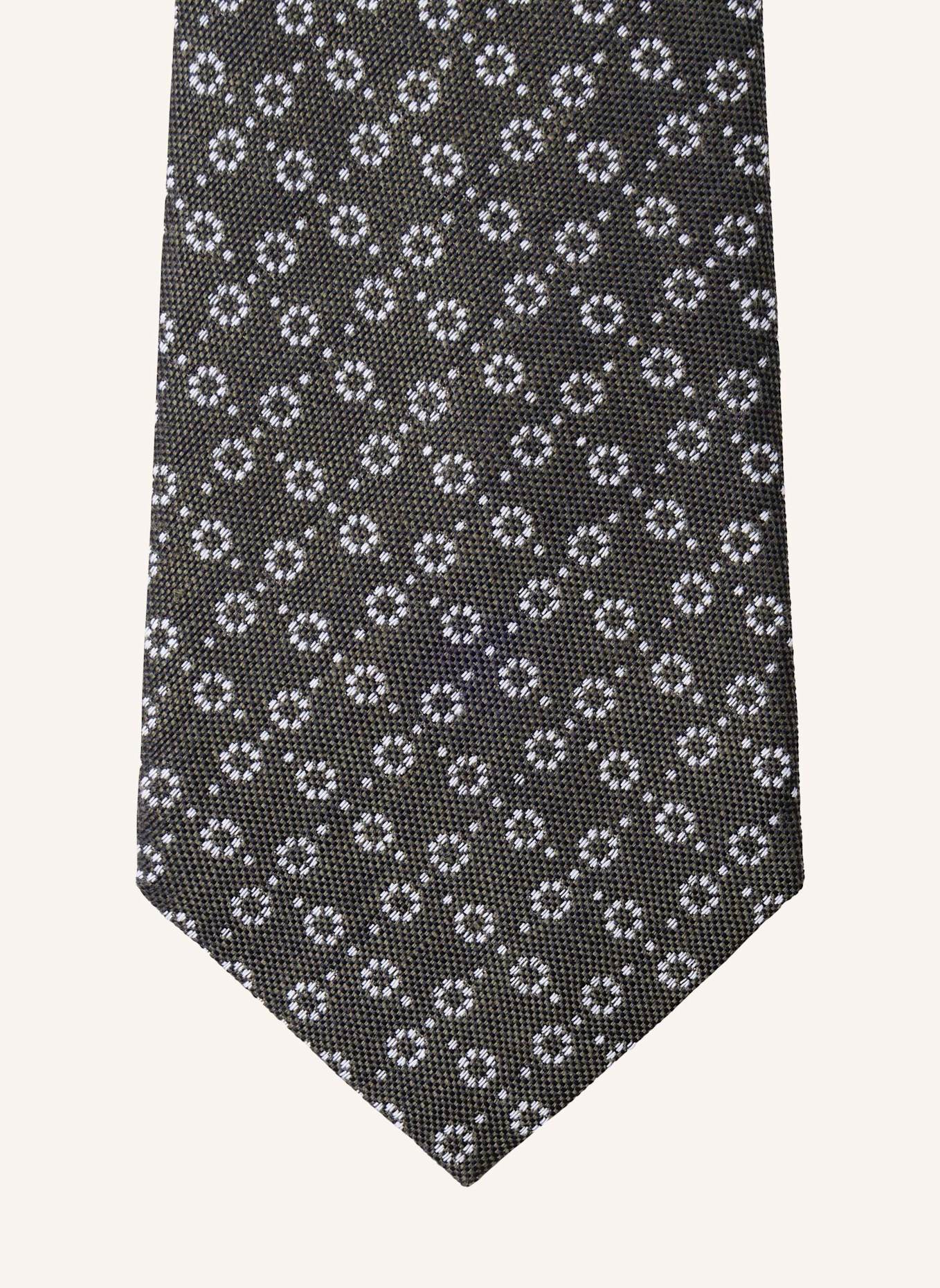 HACKETT LONDON Krawatte NATTE CIRCLE DOT: GRÜN