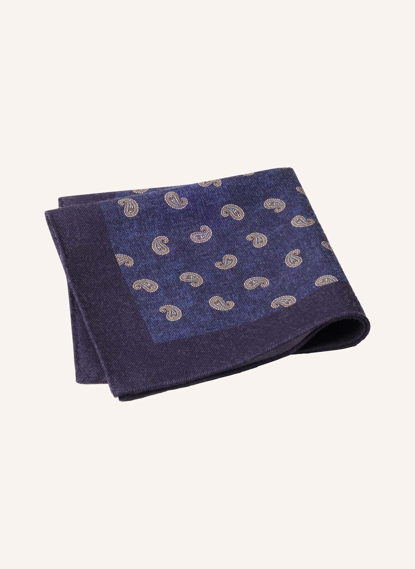 HACKETT LONDON Taschentuch SMALL PAISLEY HANK: DUNKELBLAU