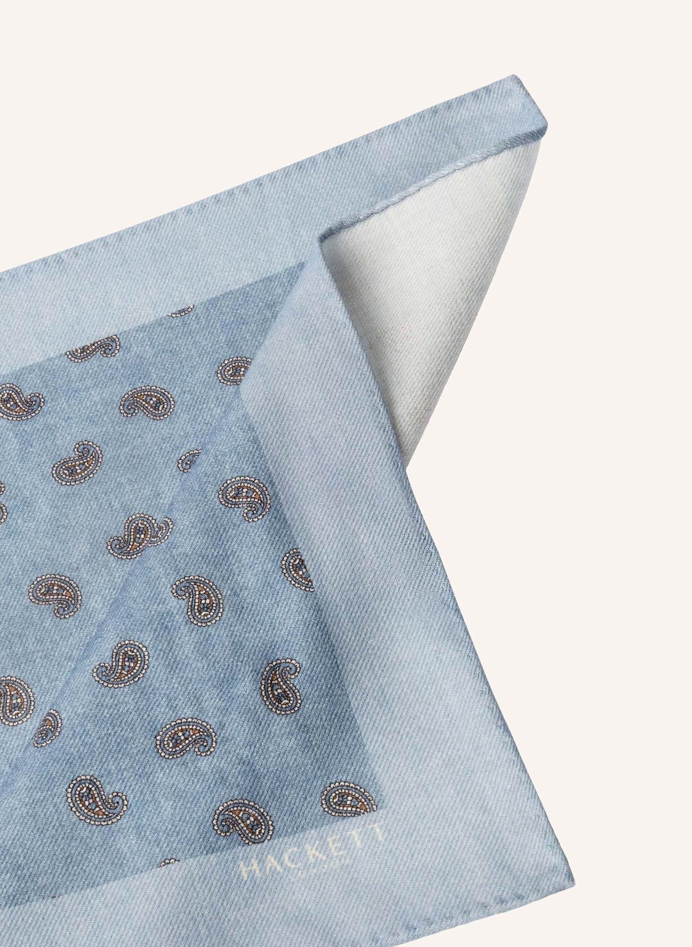 HACKETT LONDON Taschentuch SMALL PAISLEY HANK: BLAU