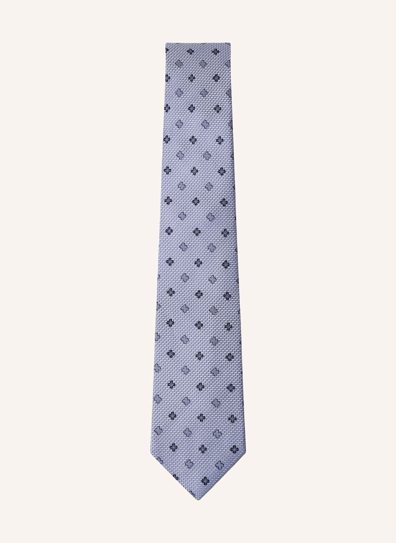 HACKETT LONDON Krawatte FLOWER OUTLINE: BLAU