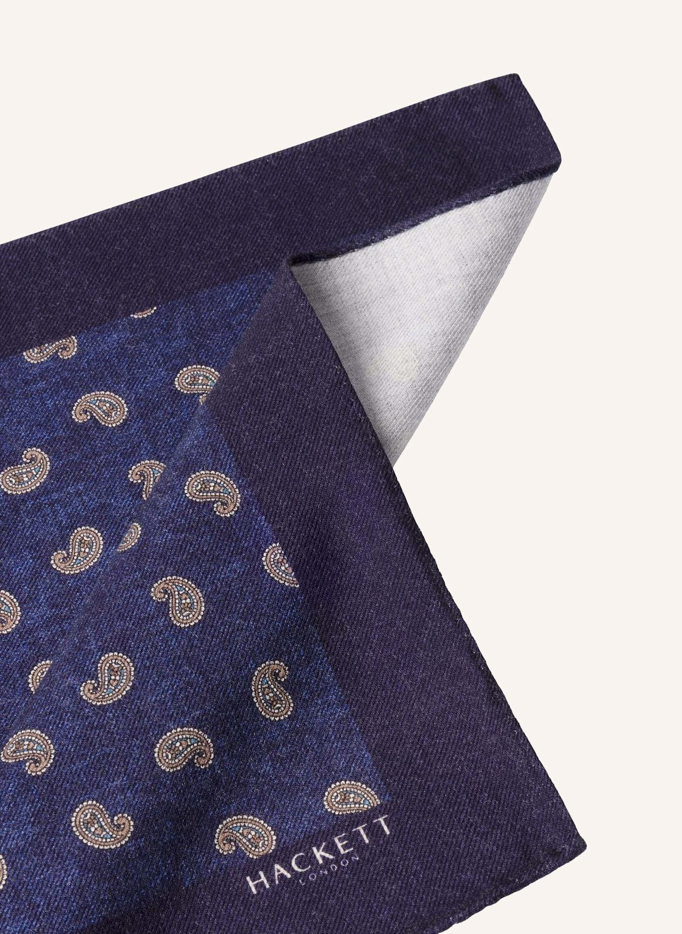 HACKETT LONDON Taschentuch SMALL PAISLEY HANK: DUNKELBLAU