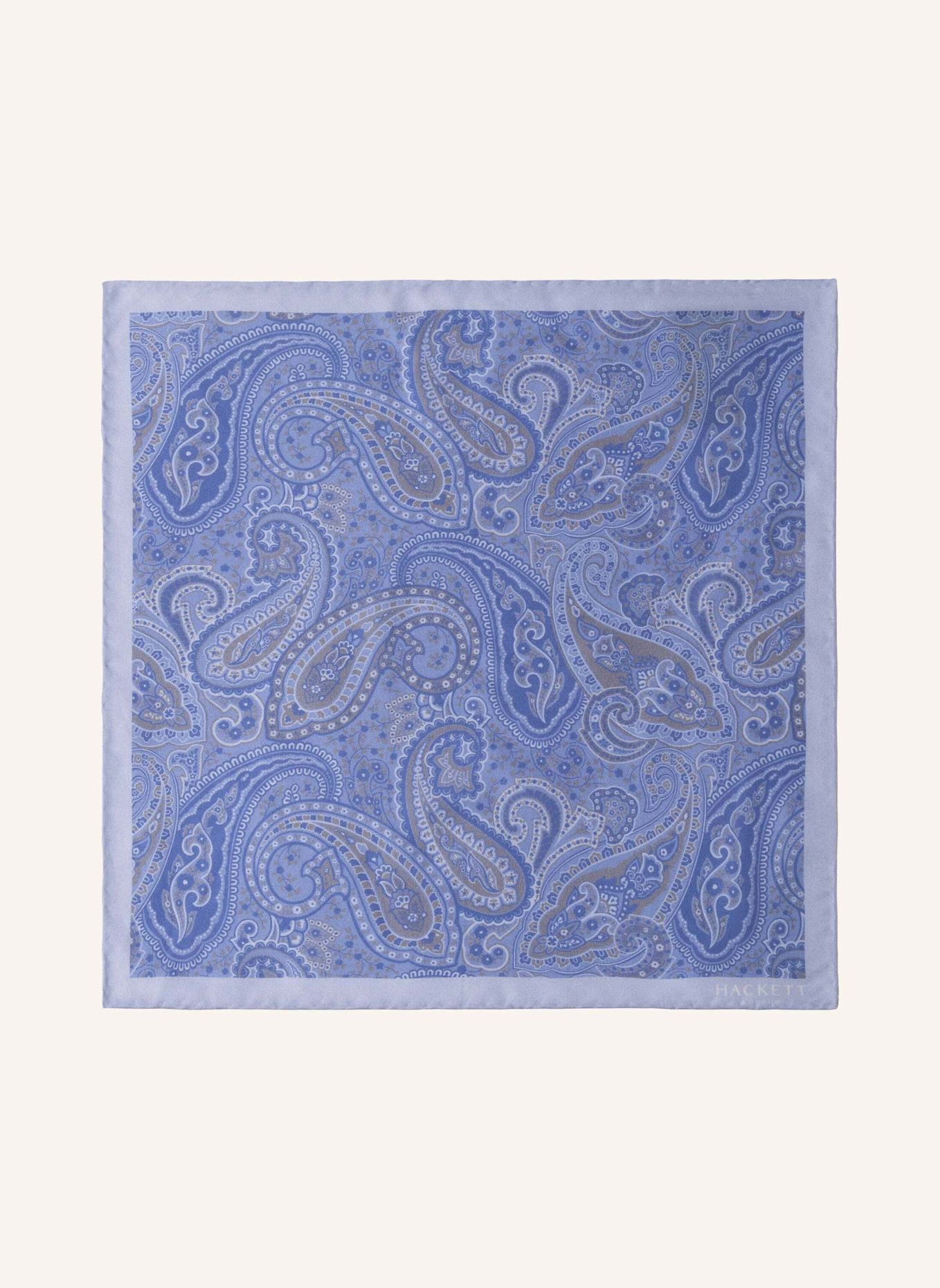 HACKETT LONDON Taschentuch BIG PAISLEY HANK: BLAU