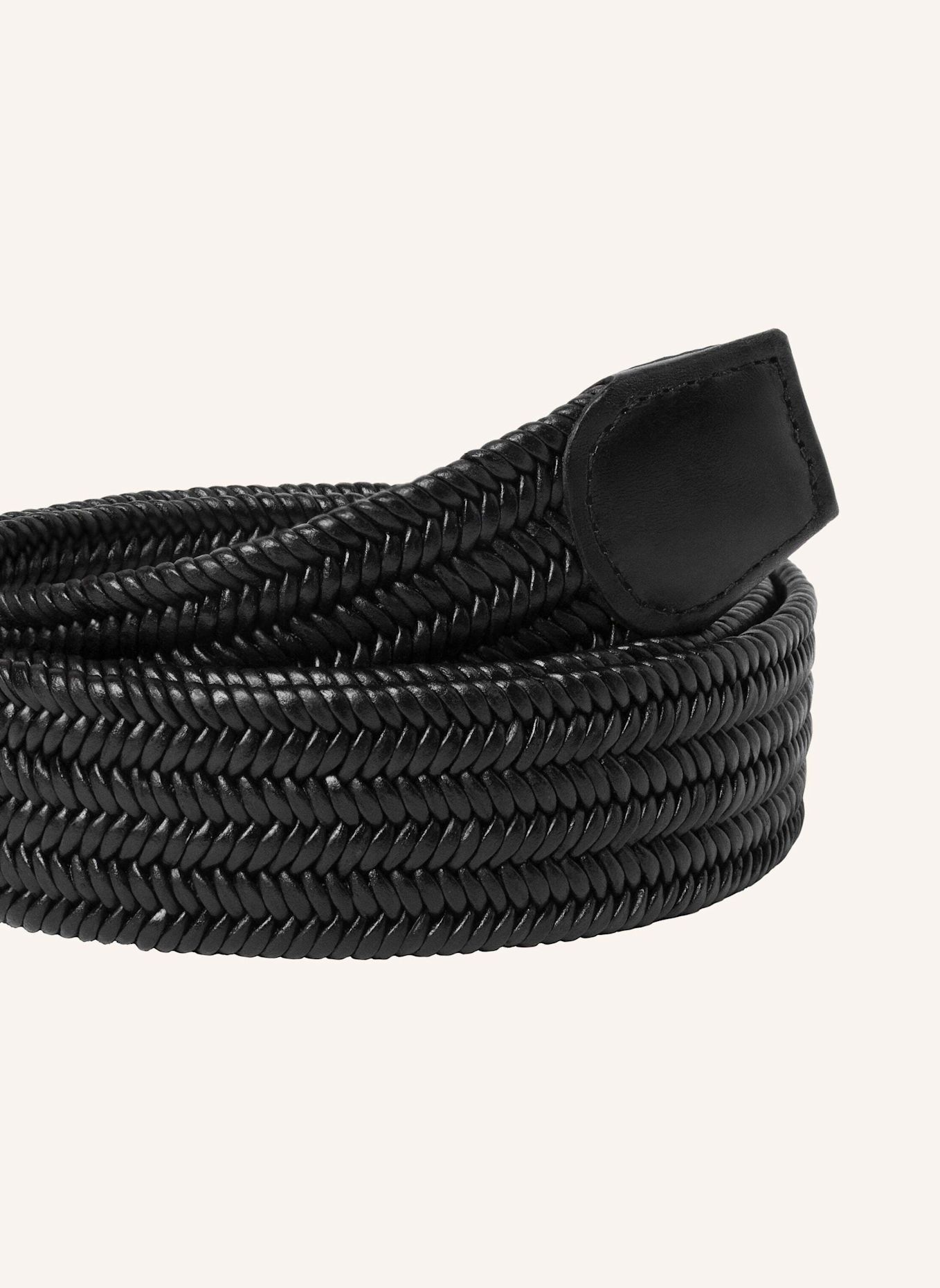 HACKETT LONDON Gürtel TUBULR CRD PLAIT BLT: SCHWARZ