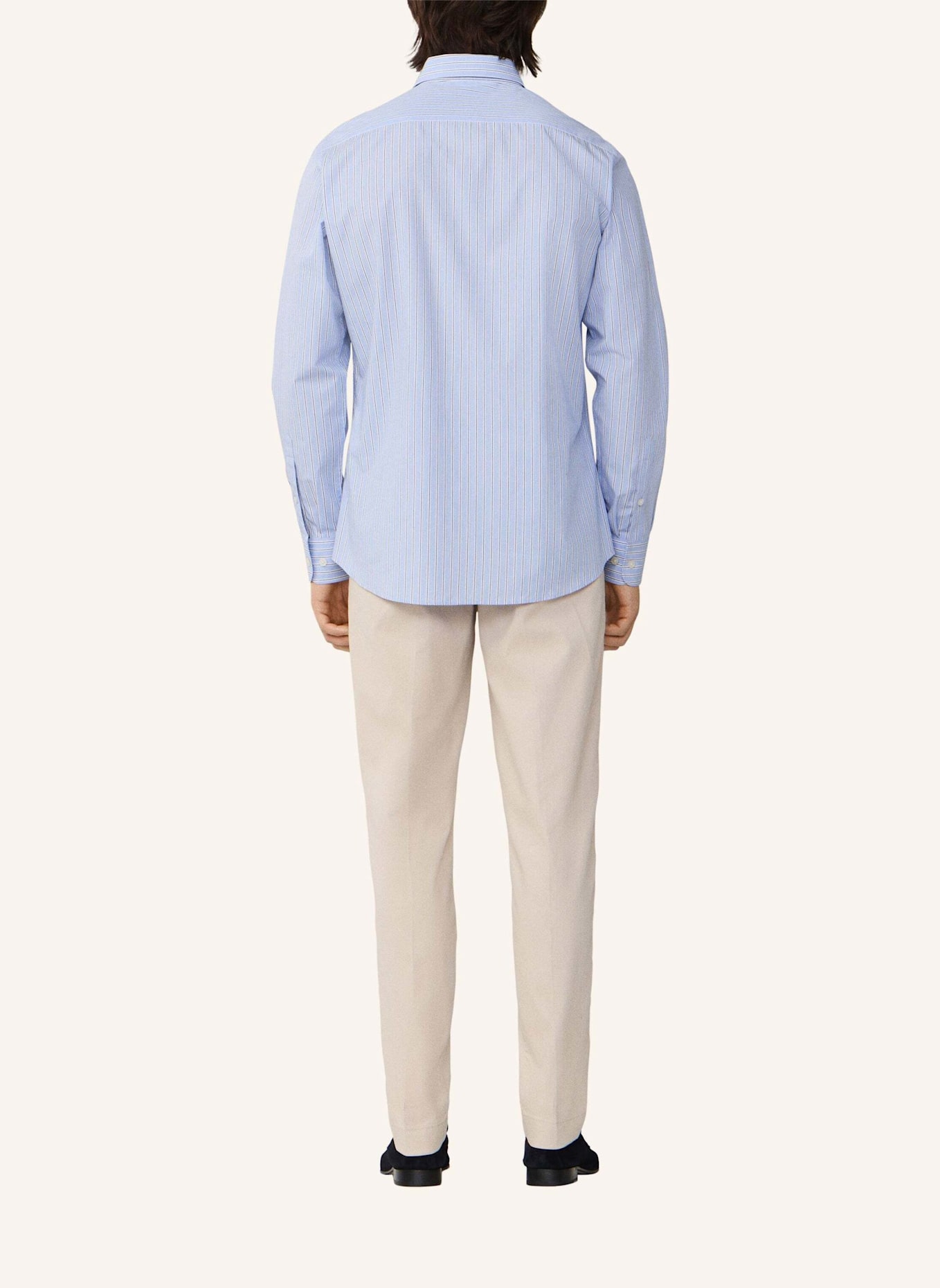 HACKETT LONDON Freizeithemd EOE BUTCHER STRIPE: BLAU