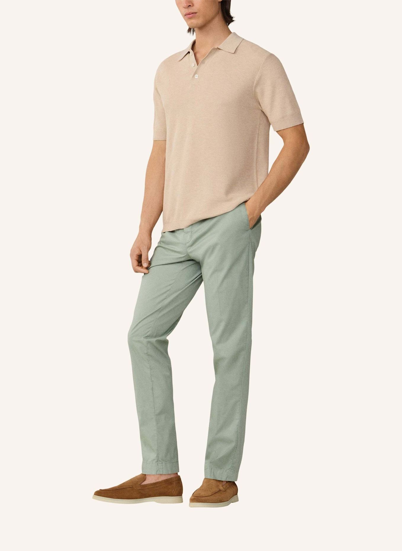 HACKETT LONDON Chino ULTRA LW CHINO: GRÜN