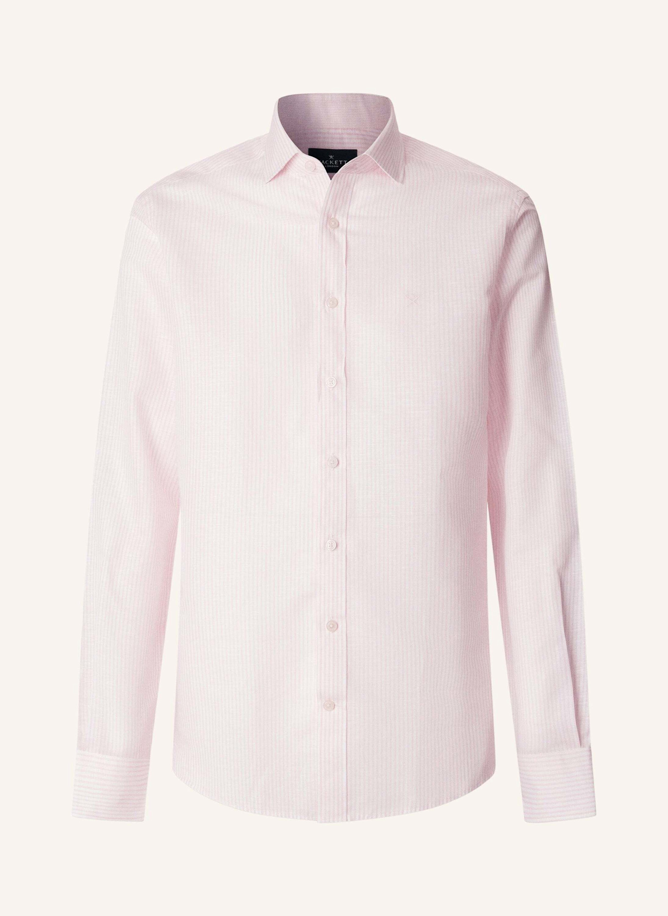HACKETT LONDON Freizeithemd ESS LINEN BENGAL: HELLROSA