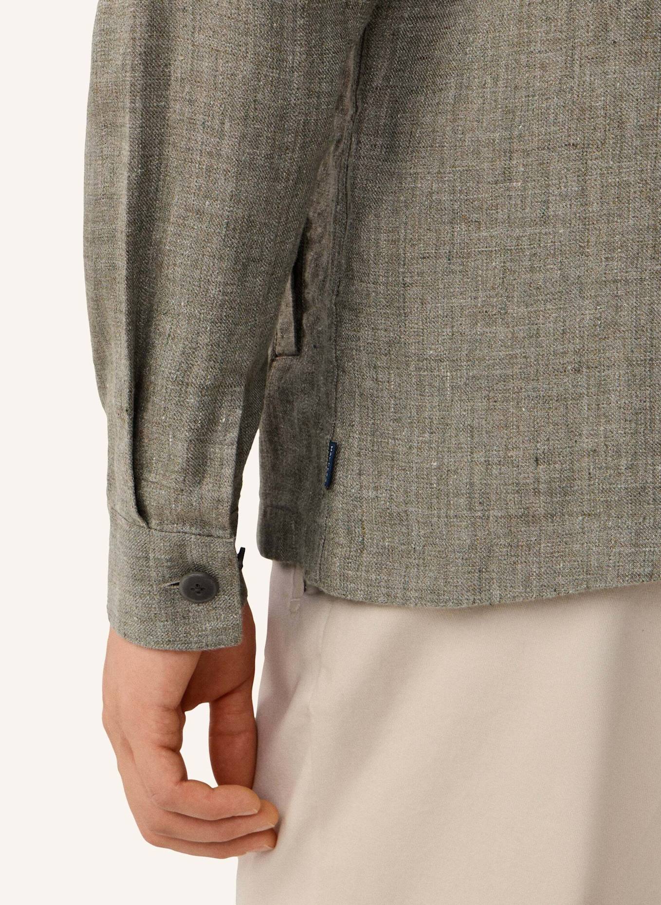 HACKETT LONDON Fieldjacket LINEN BLOUSON O/S: GRÜN