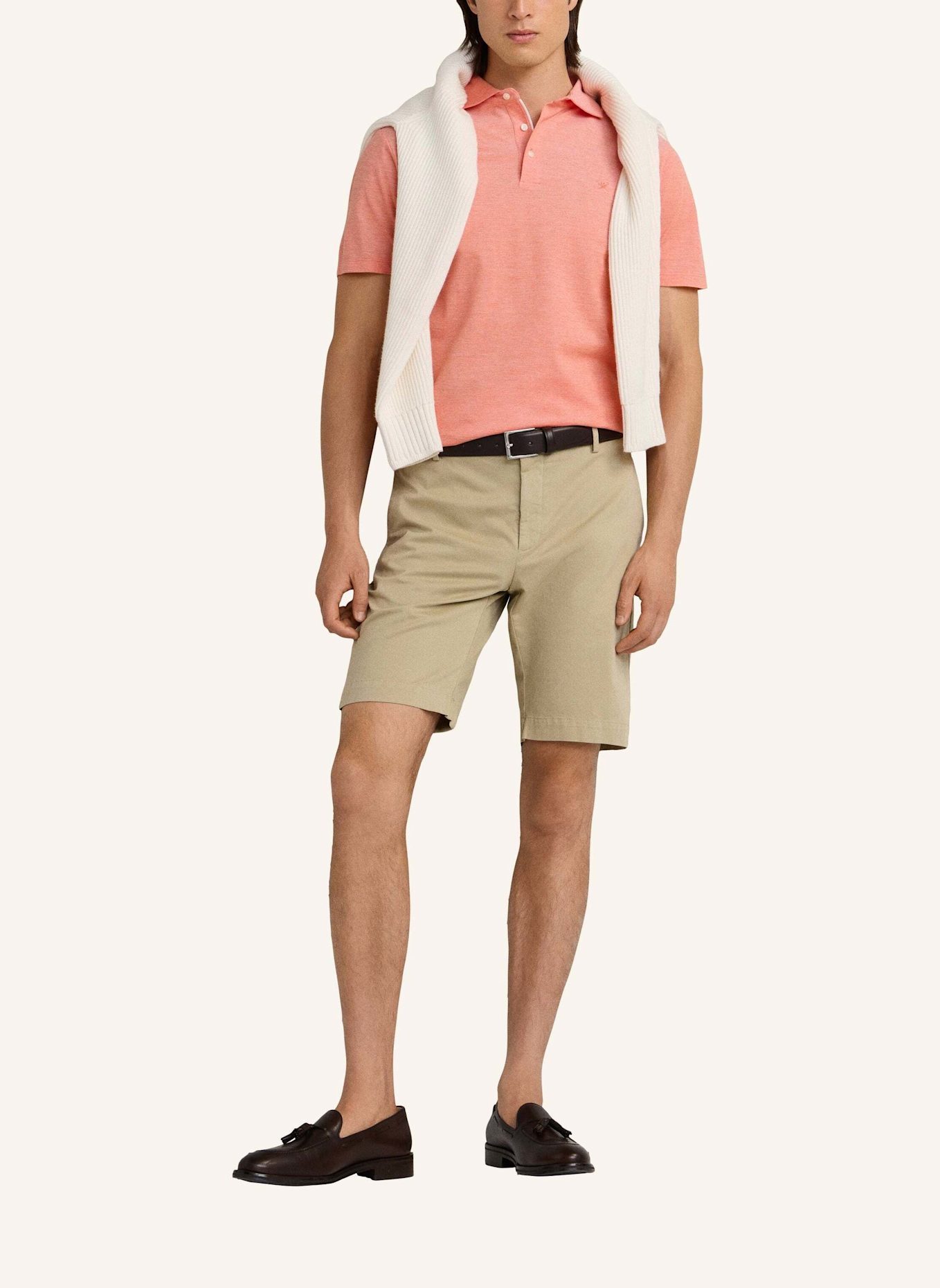 HACKETT LONDON Shorts CORE SHORT KEN: BEIGE
